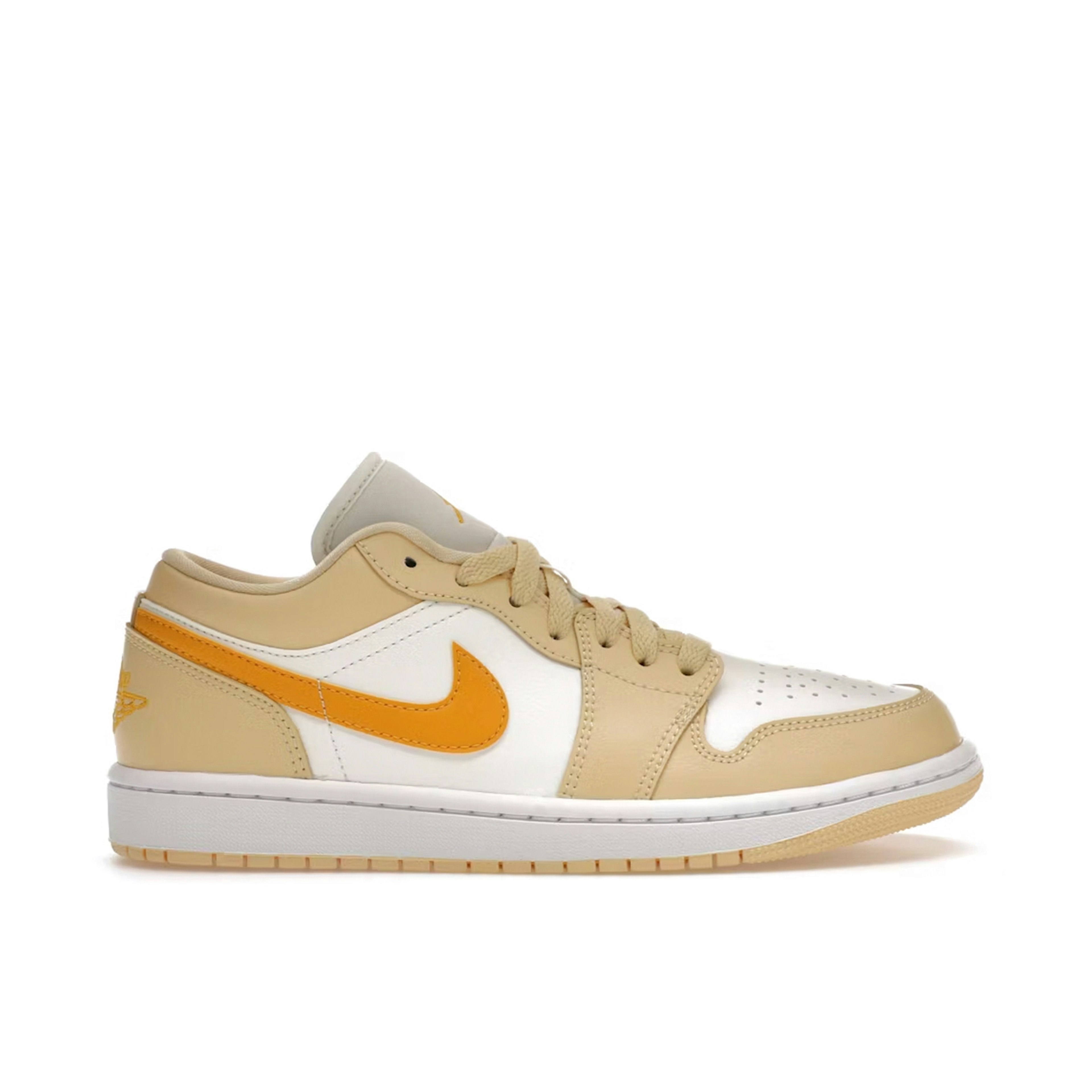 Air Jordan 1 Low Sail Yellow Ochre Womens