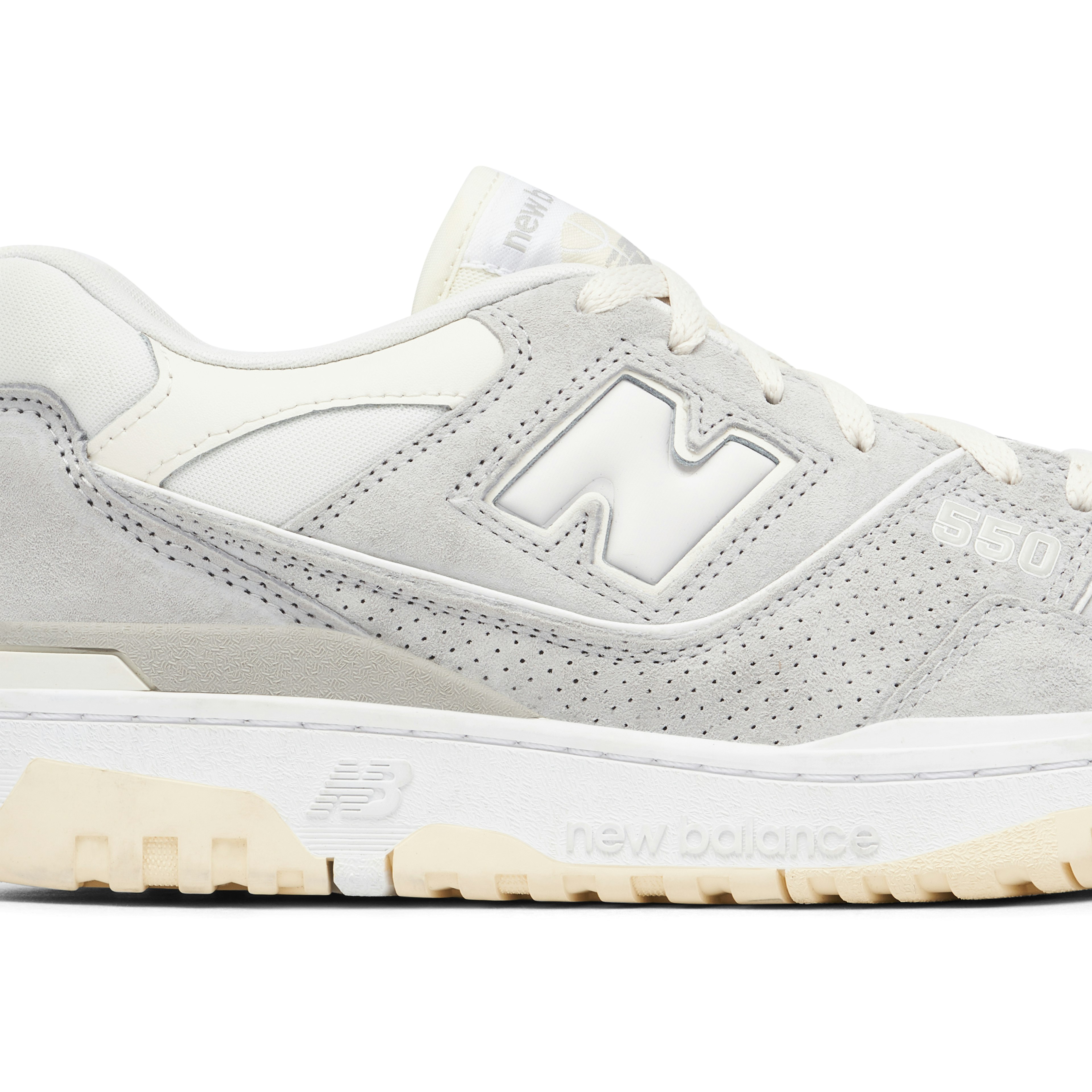 New Balance 550 Grey Sail Suede