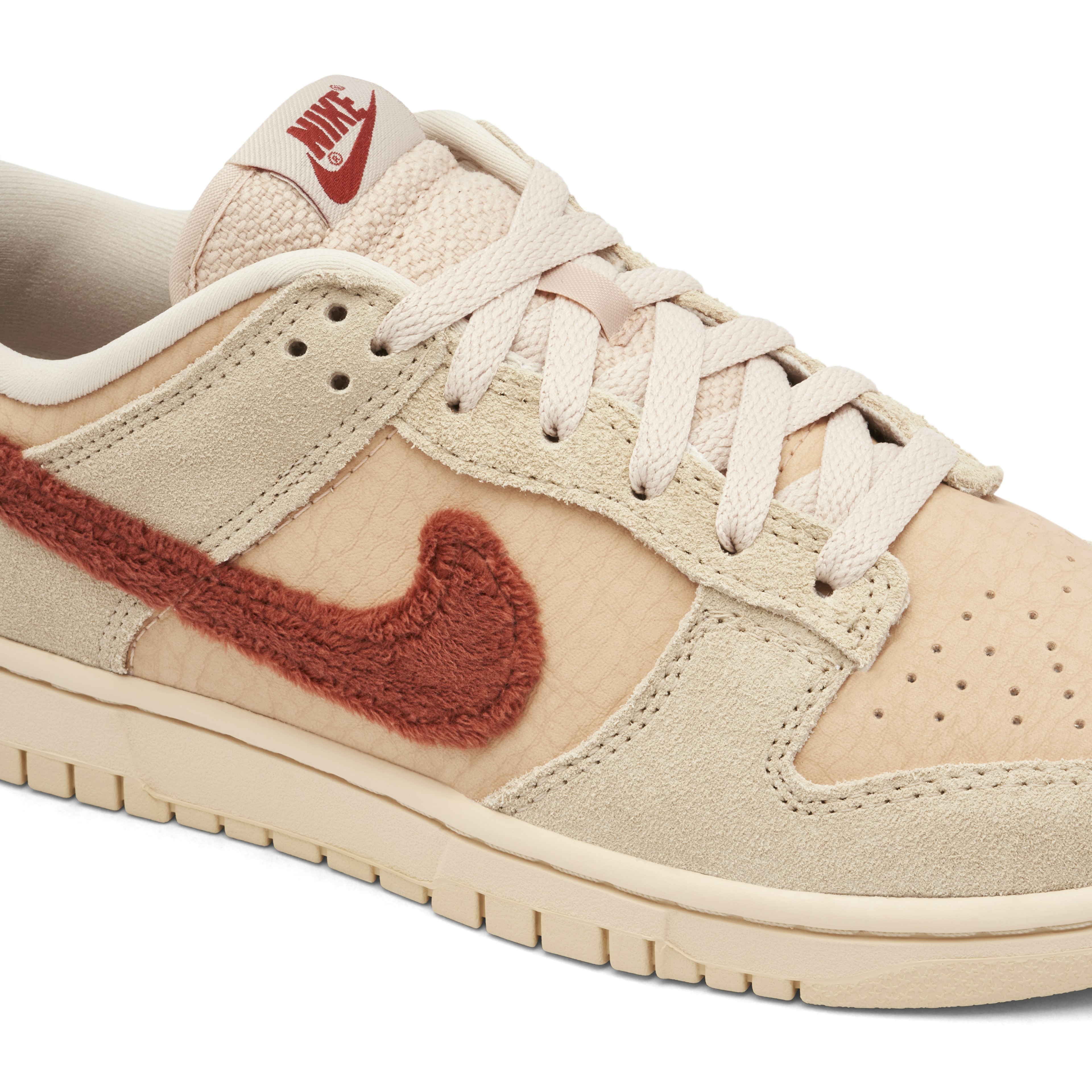Nike Dunk Low Terry Swoosh Womens