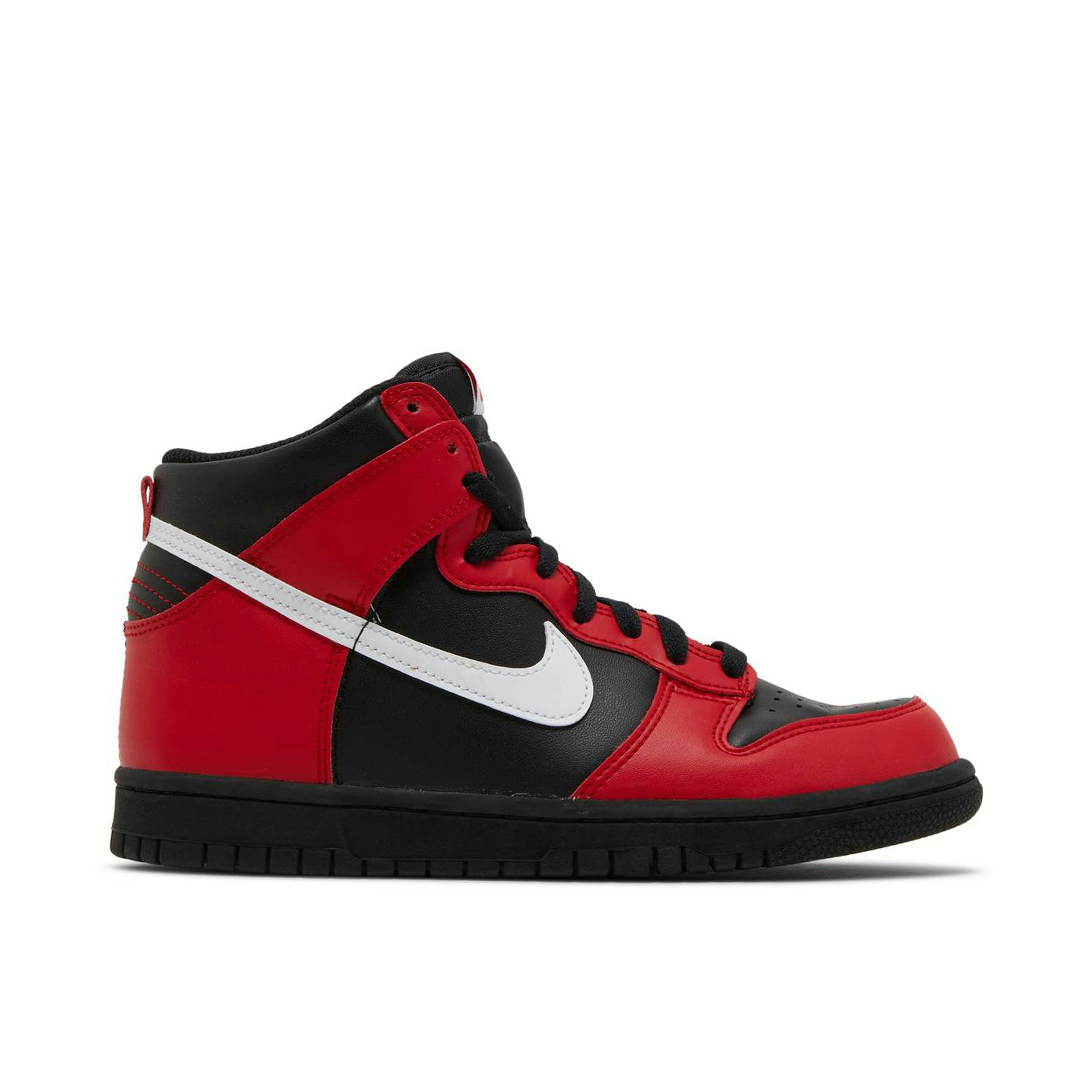 Nike Dunk High Black Red GS