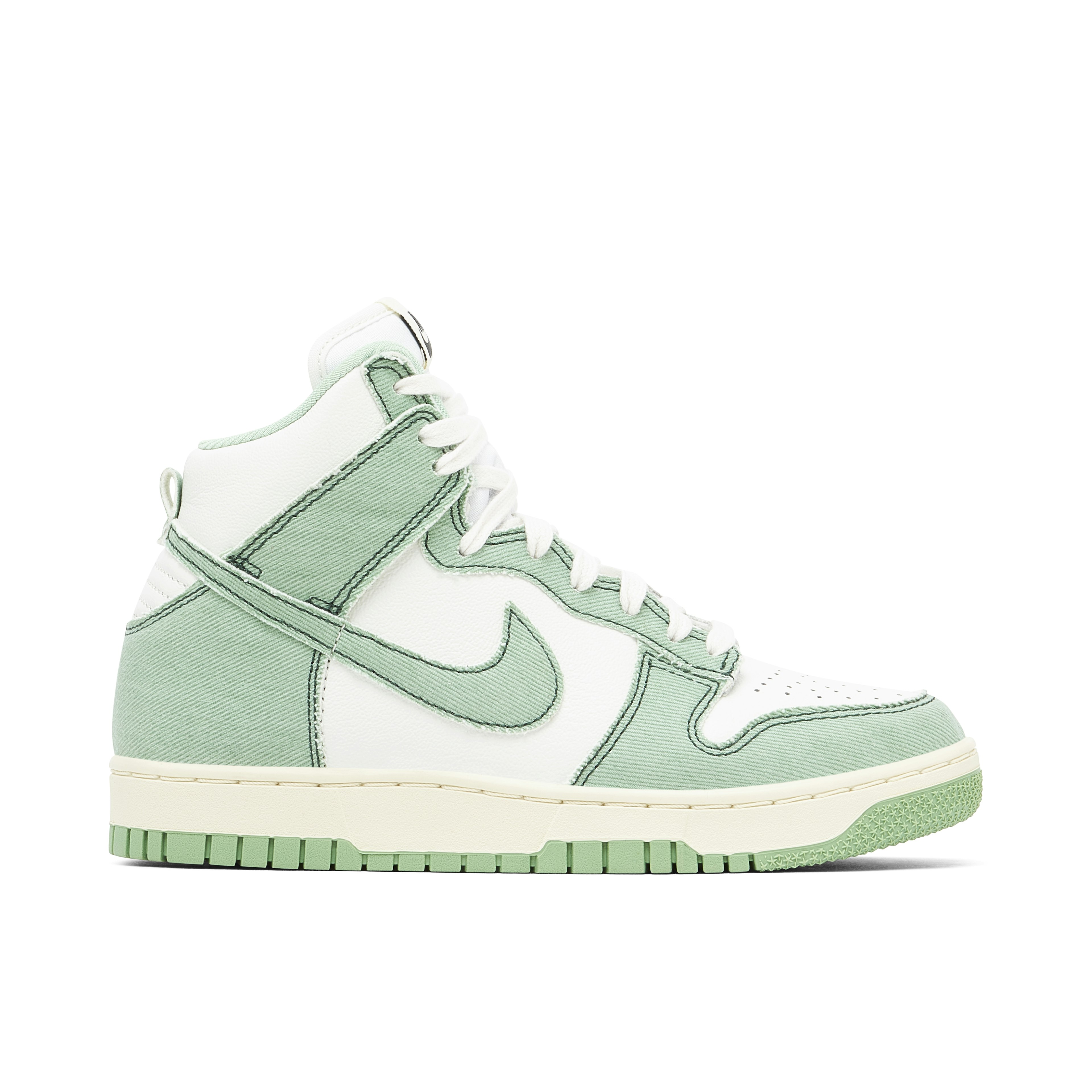 Nike Dunk High 1985 Green Denim