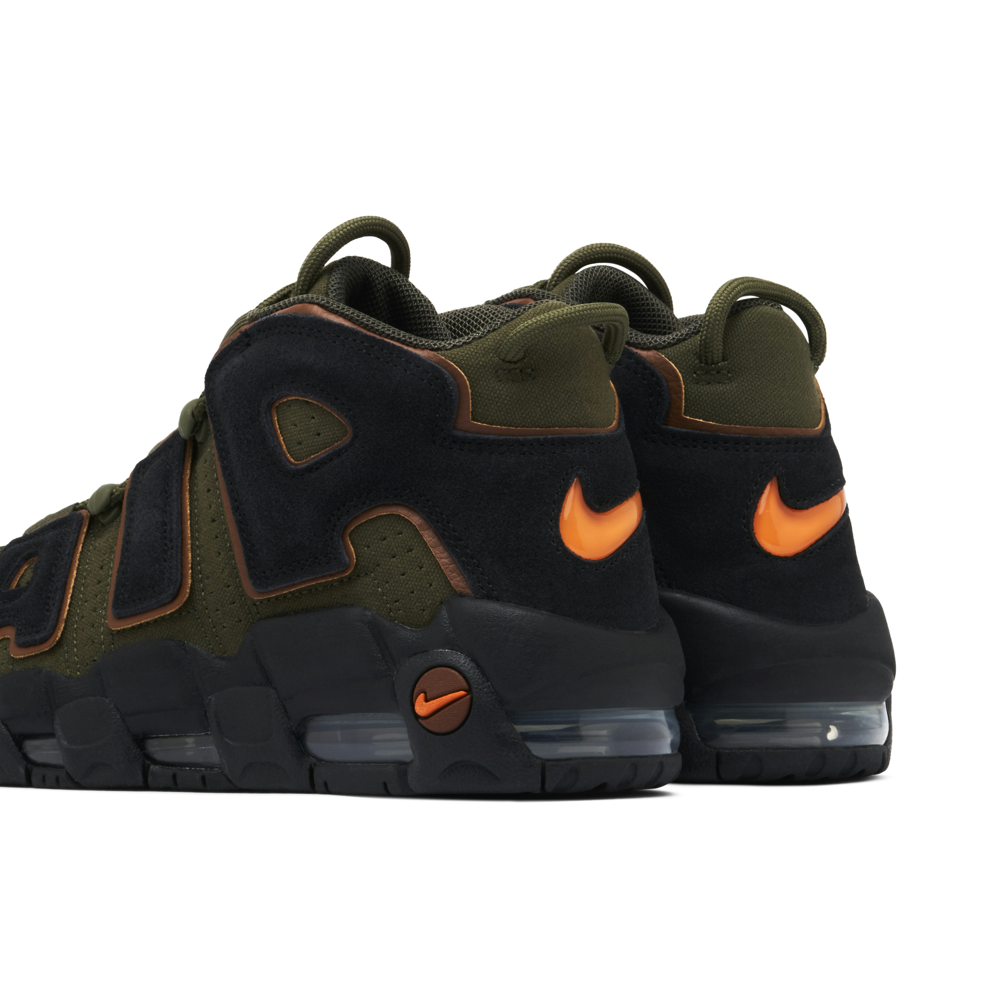 Nike Air More Uptempo 96 Cargo Khaki & Black