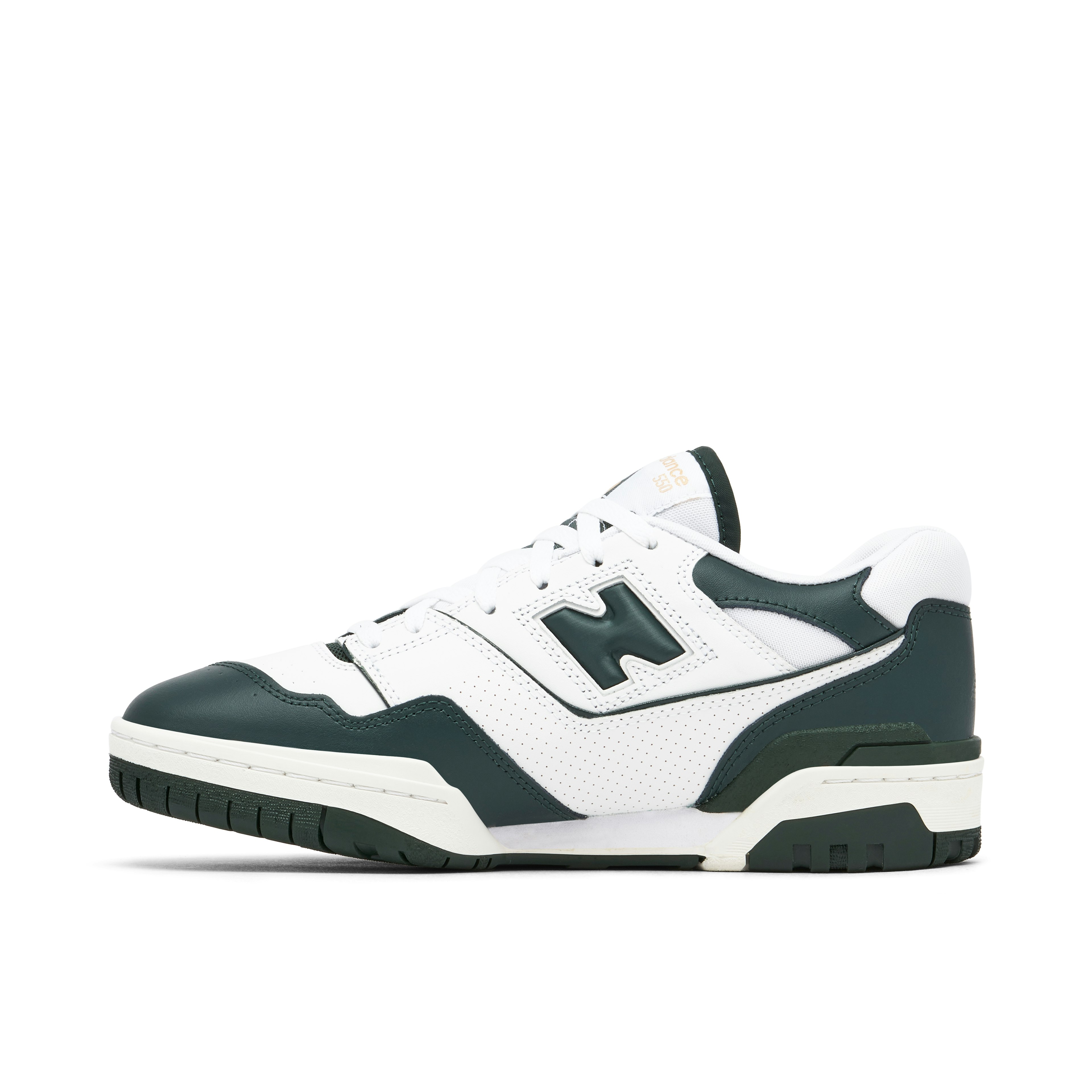 New Balance 550 White Dark Green