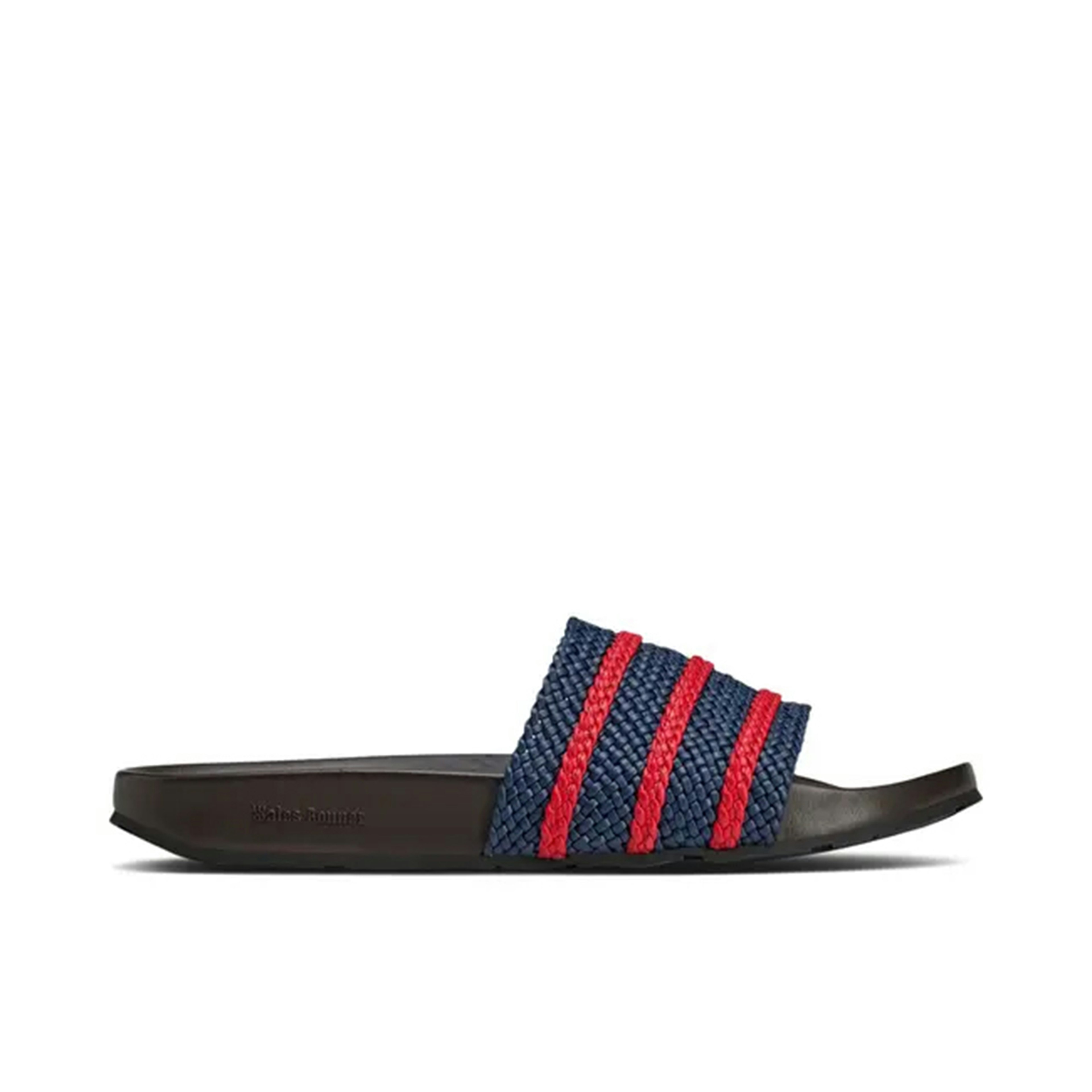 Adidas Adilette Slides Wales Bonner Night Indigo Scarlet