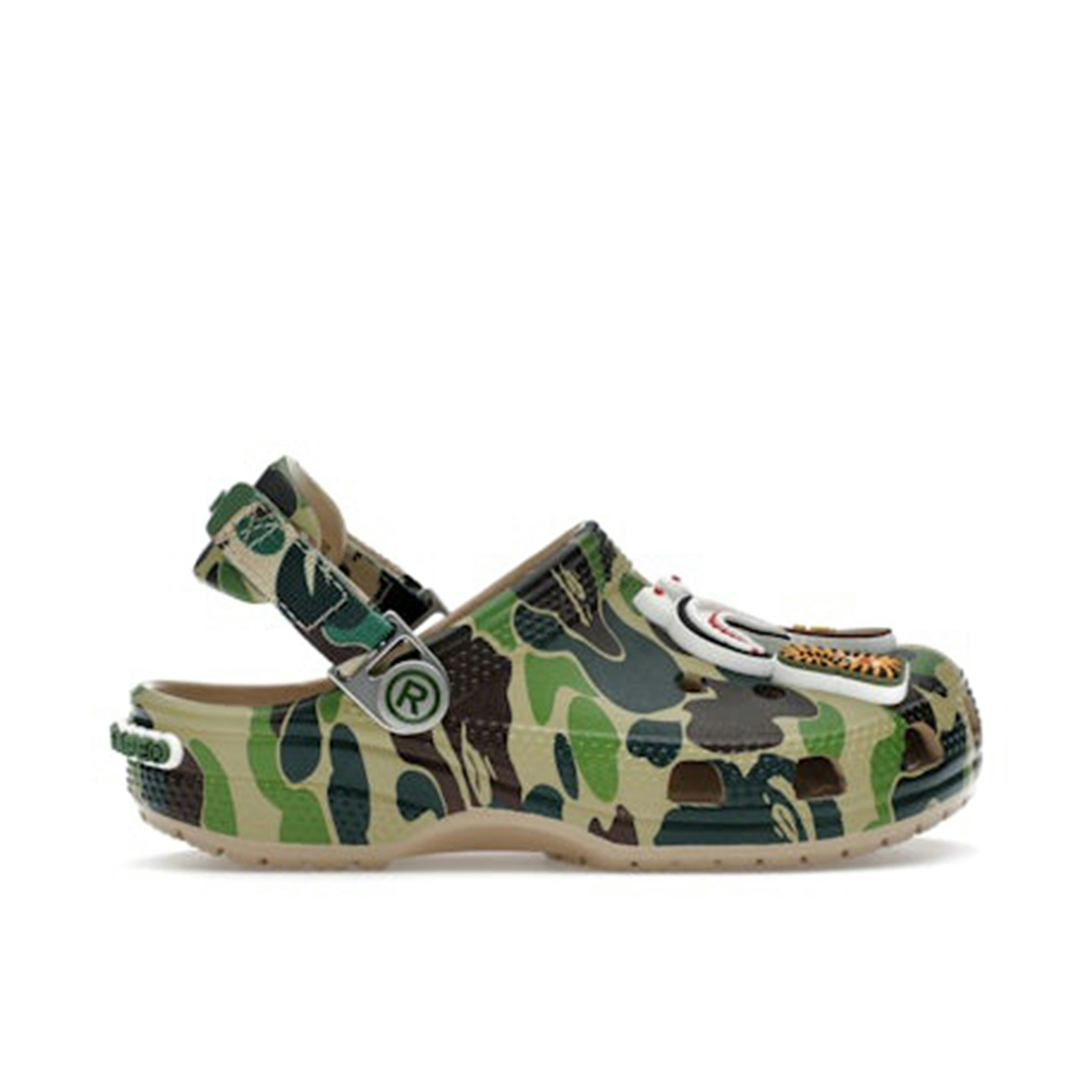 Crocs Classic Clog A Bathing Ape ABC Camo Green (Kids)