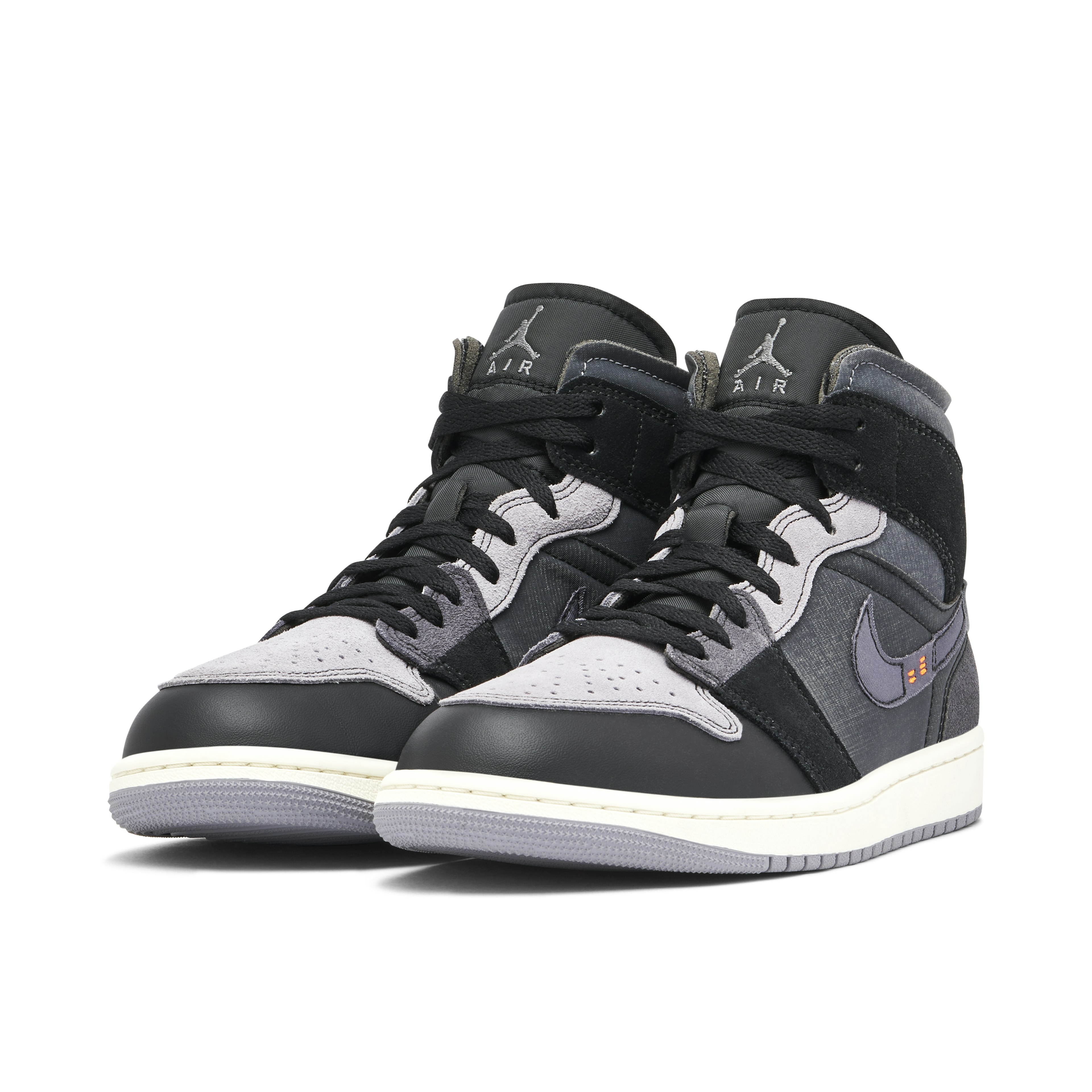 Air Jordan 1 Mid Inside Out Black