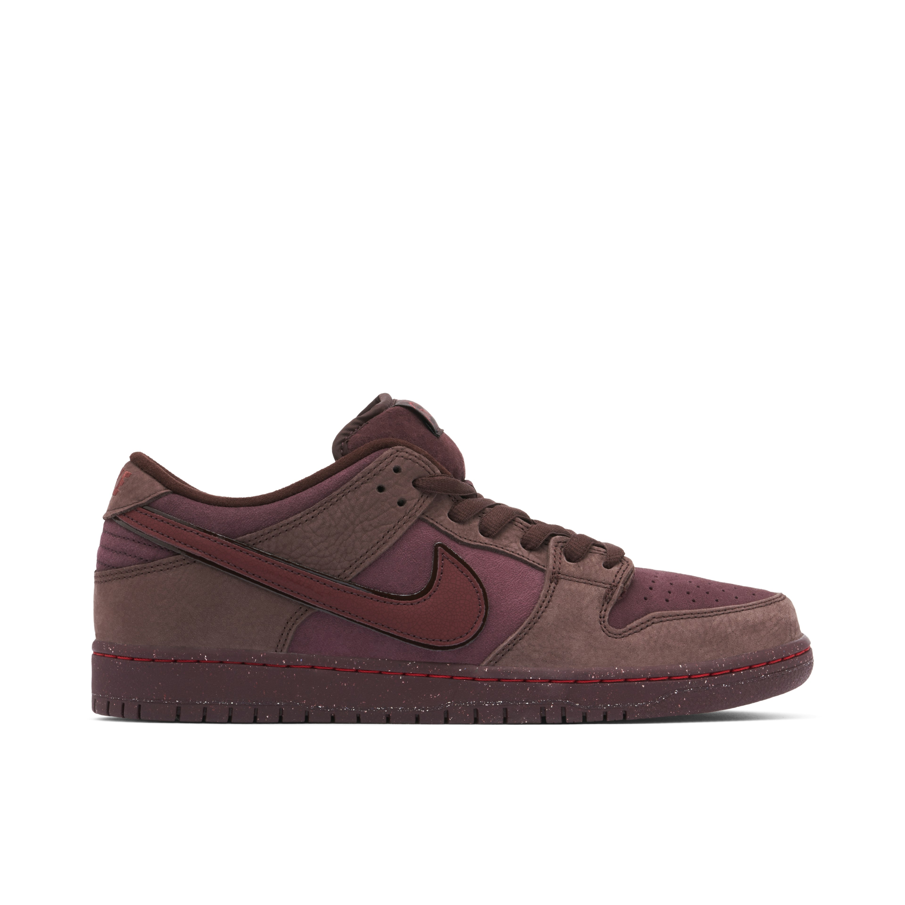 Nike SB Dunk Low City of Love Burgundy Crush