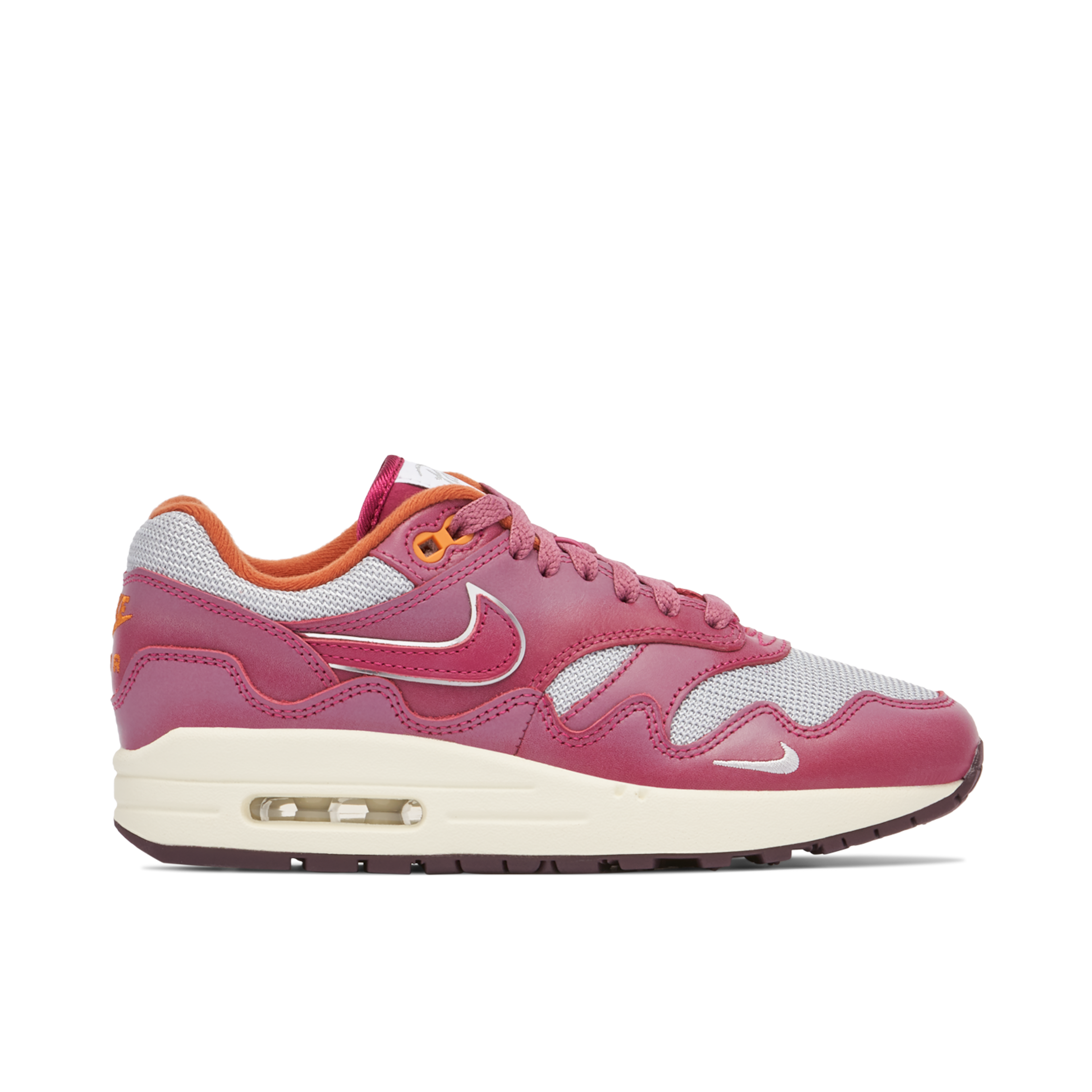 Patta x Nike Air Max 1 Night Maroon without Bracelet