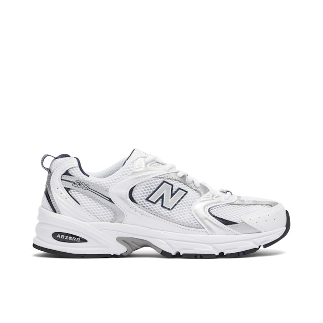 New Balance 530 White Silver Navy | MR530SG | Laced
