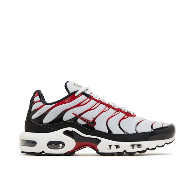 University Red Air Max Plus White Black Pure Platinum Nike Air Max