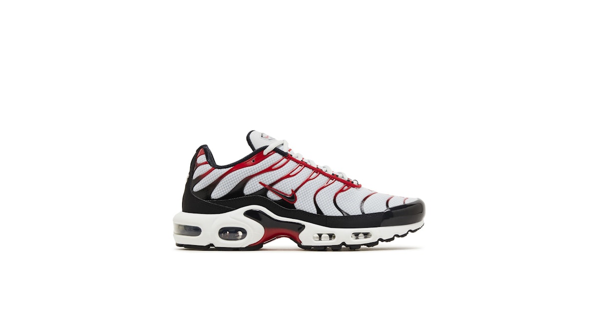 University Red Air Max Plus White Black Pure Platinum Nike Air Max