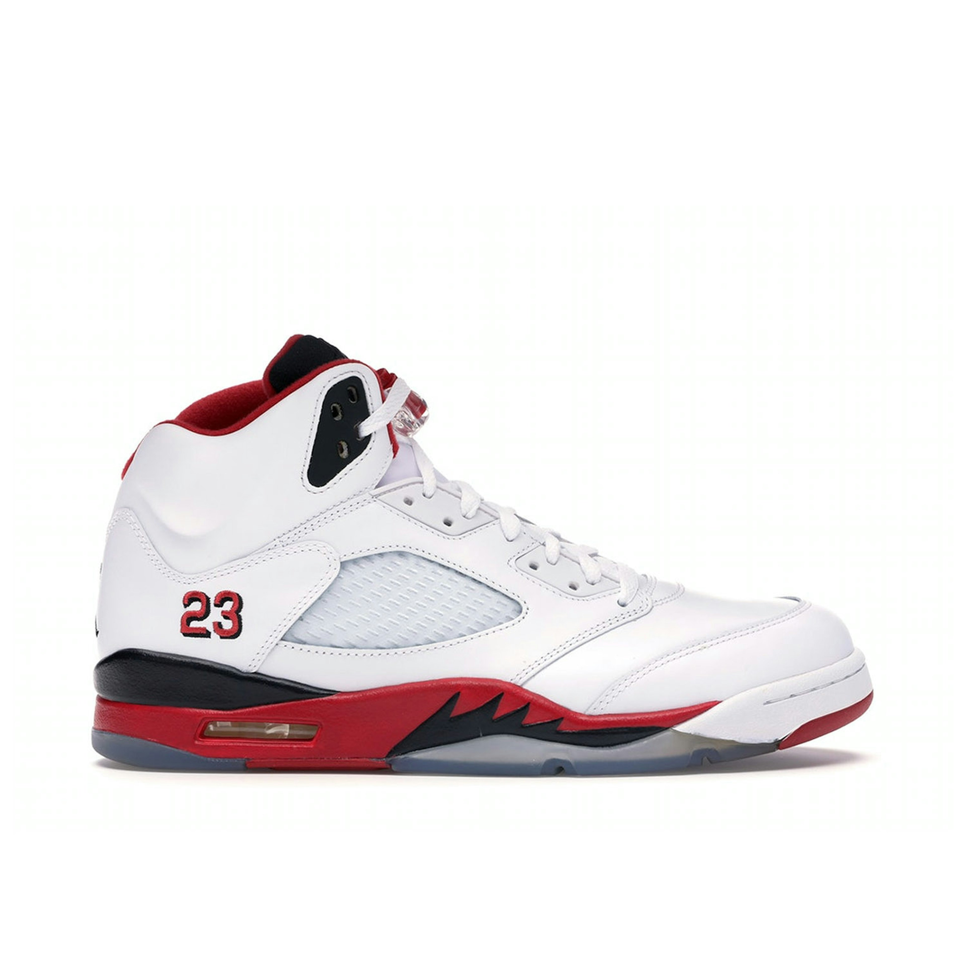 Air Jordan 5 Fire Red Black Tongue 2013