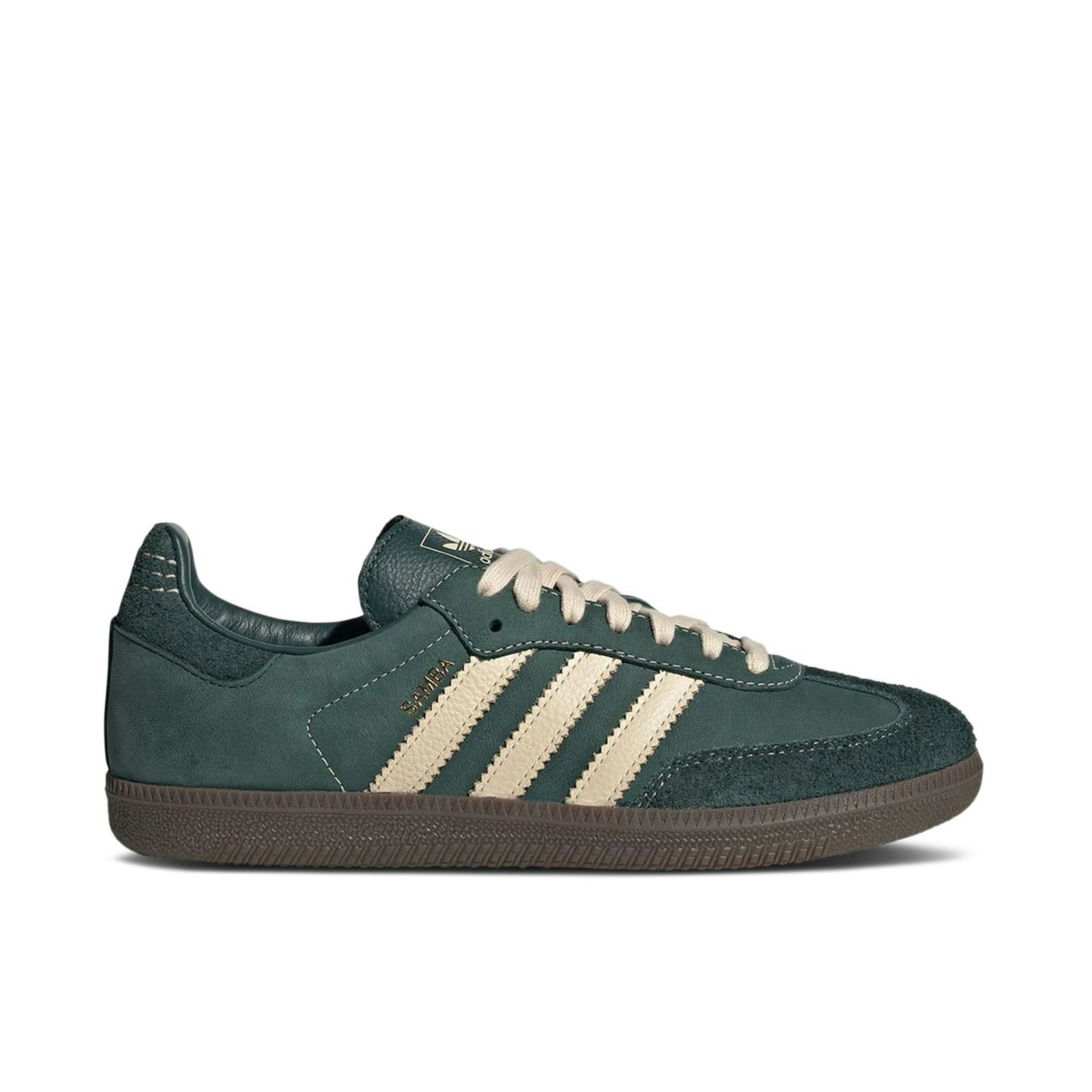 adidas shoe Samba OG Mineral Green Crystal Sand Womens