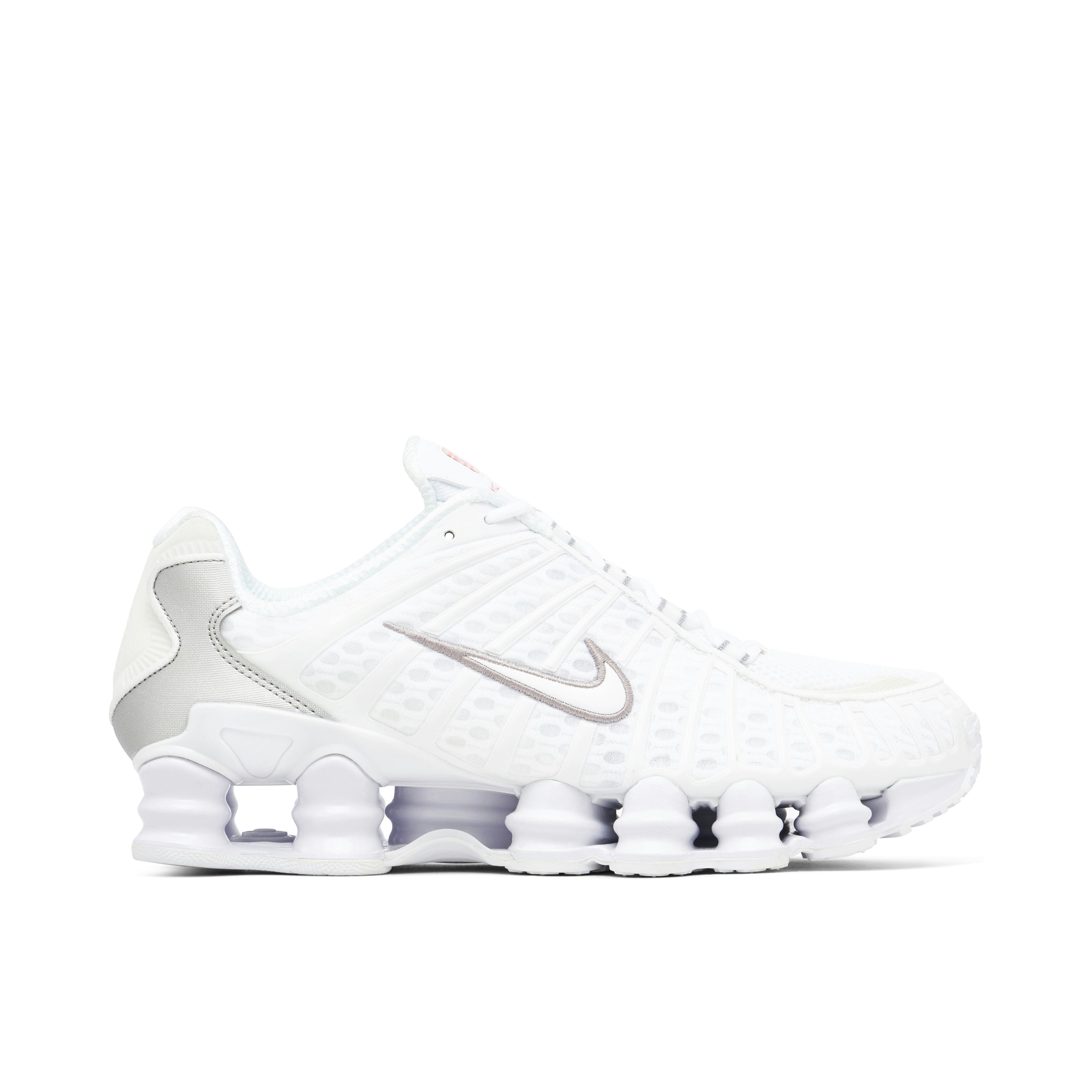 Nike Shox TL White Silver Womens