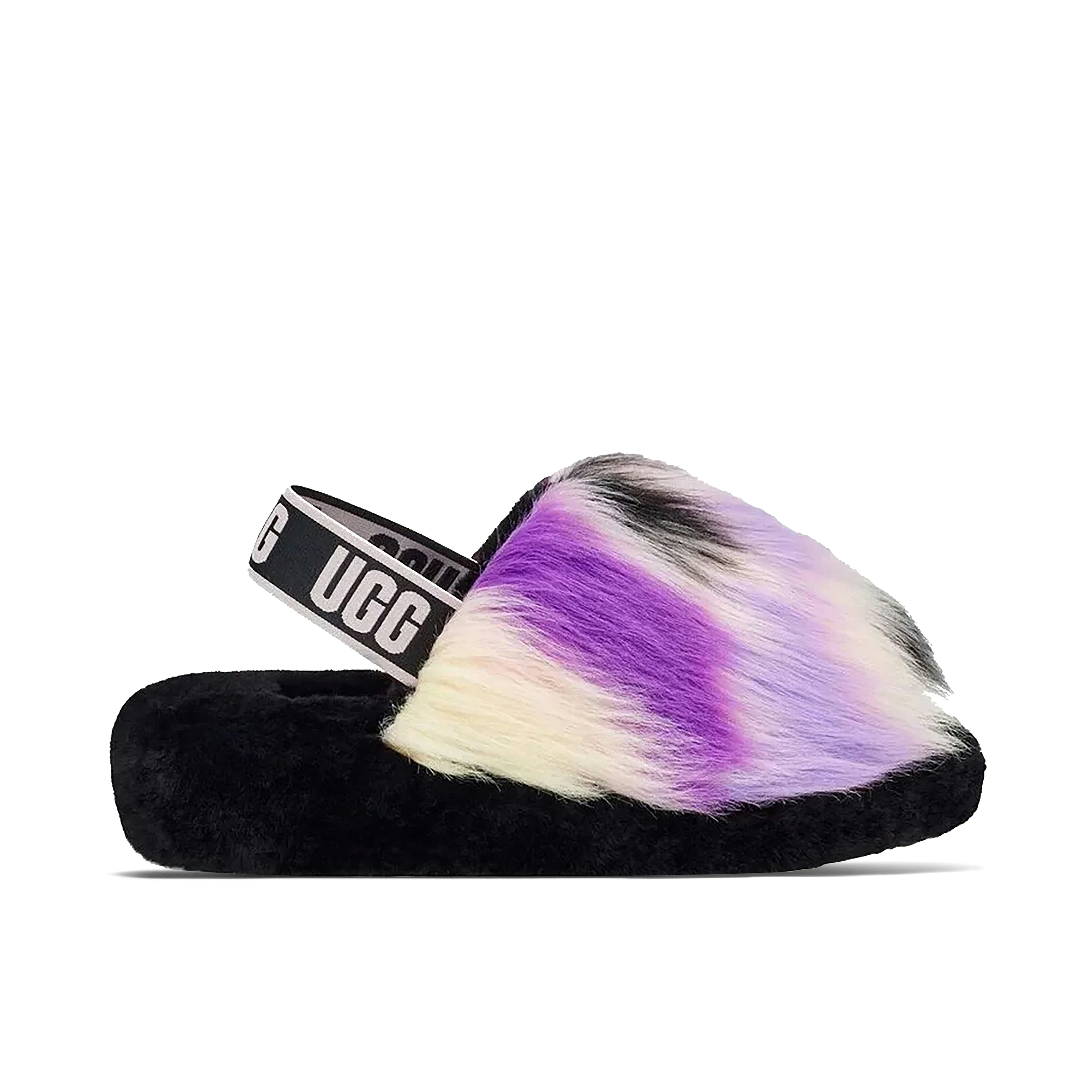 UGG Fluff Yeah Slide Tie Dye Magnolia Femme