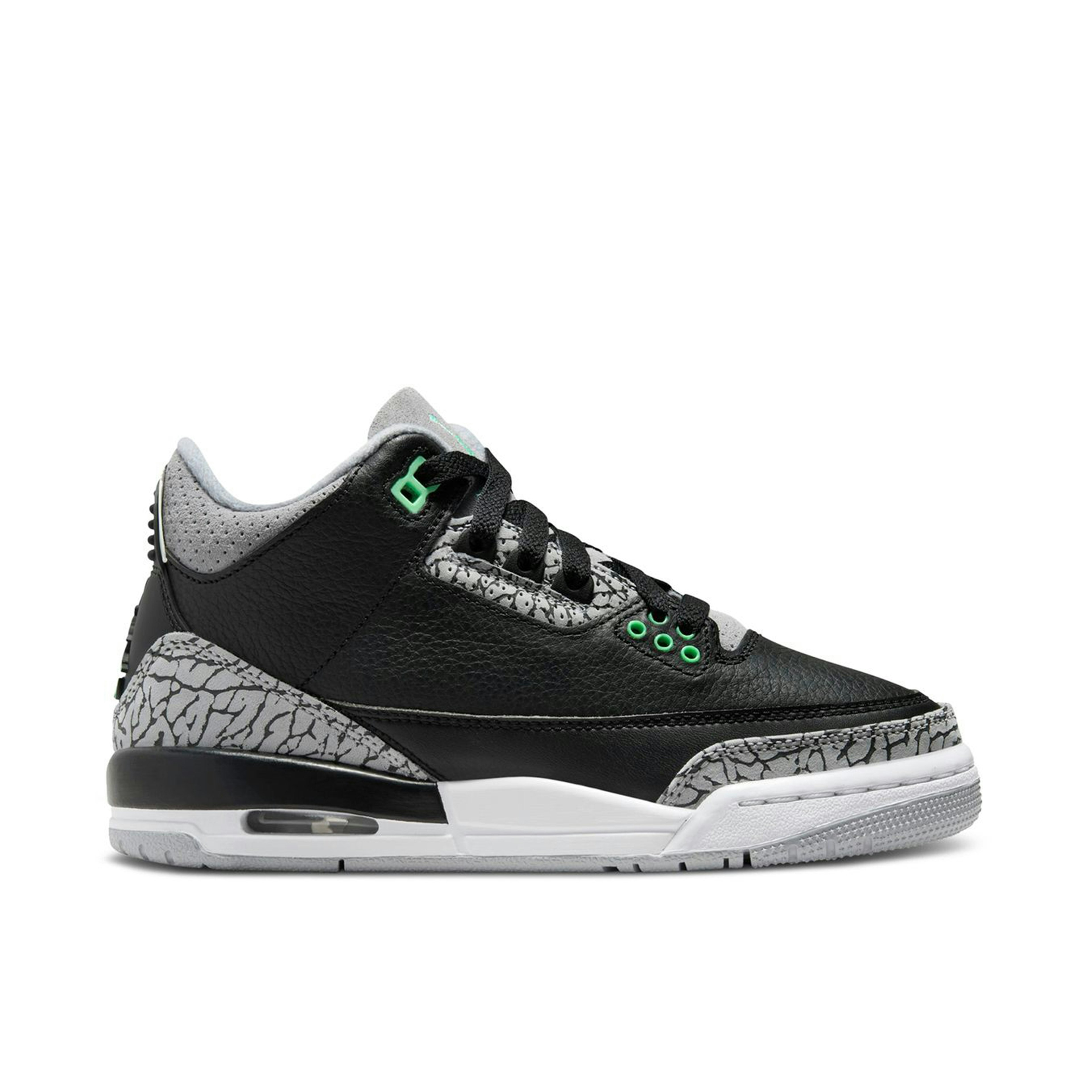 Air Jordan 3 Retro Green Glow GS