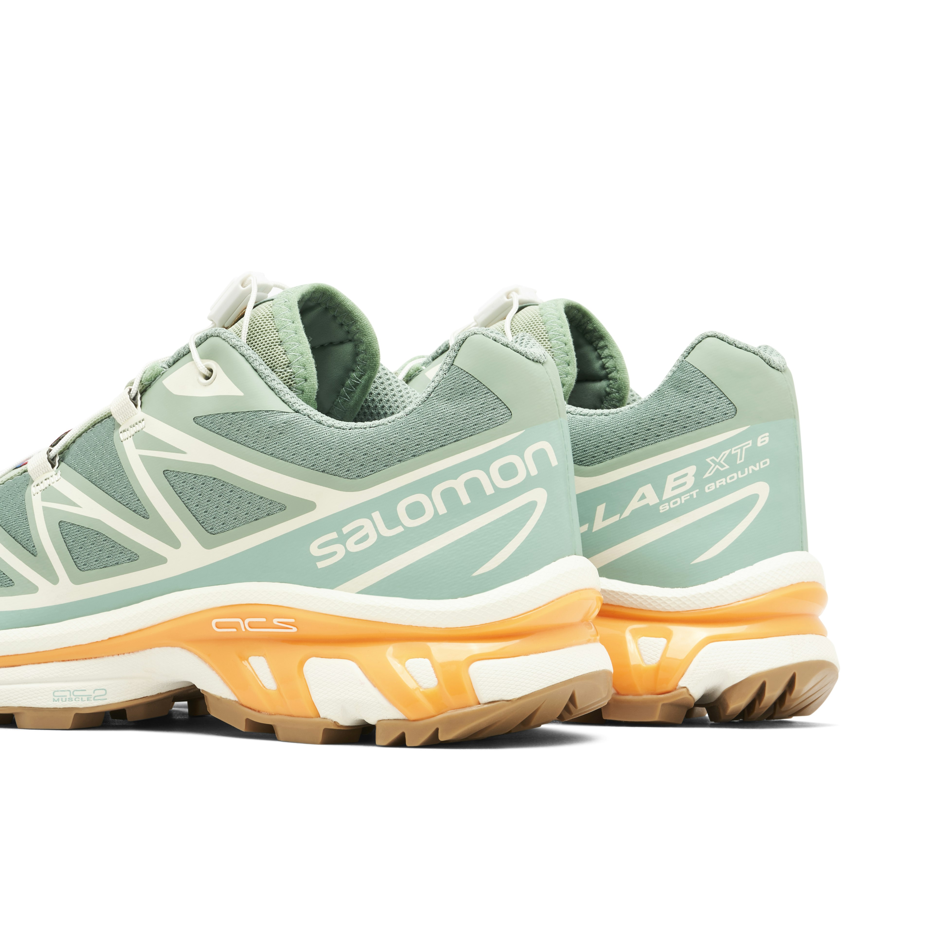 Salomon XT-6 Granite Green Blazing Orange