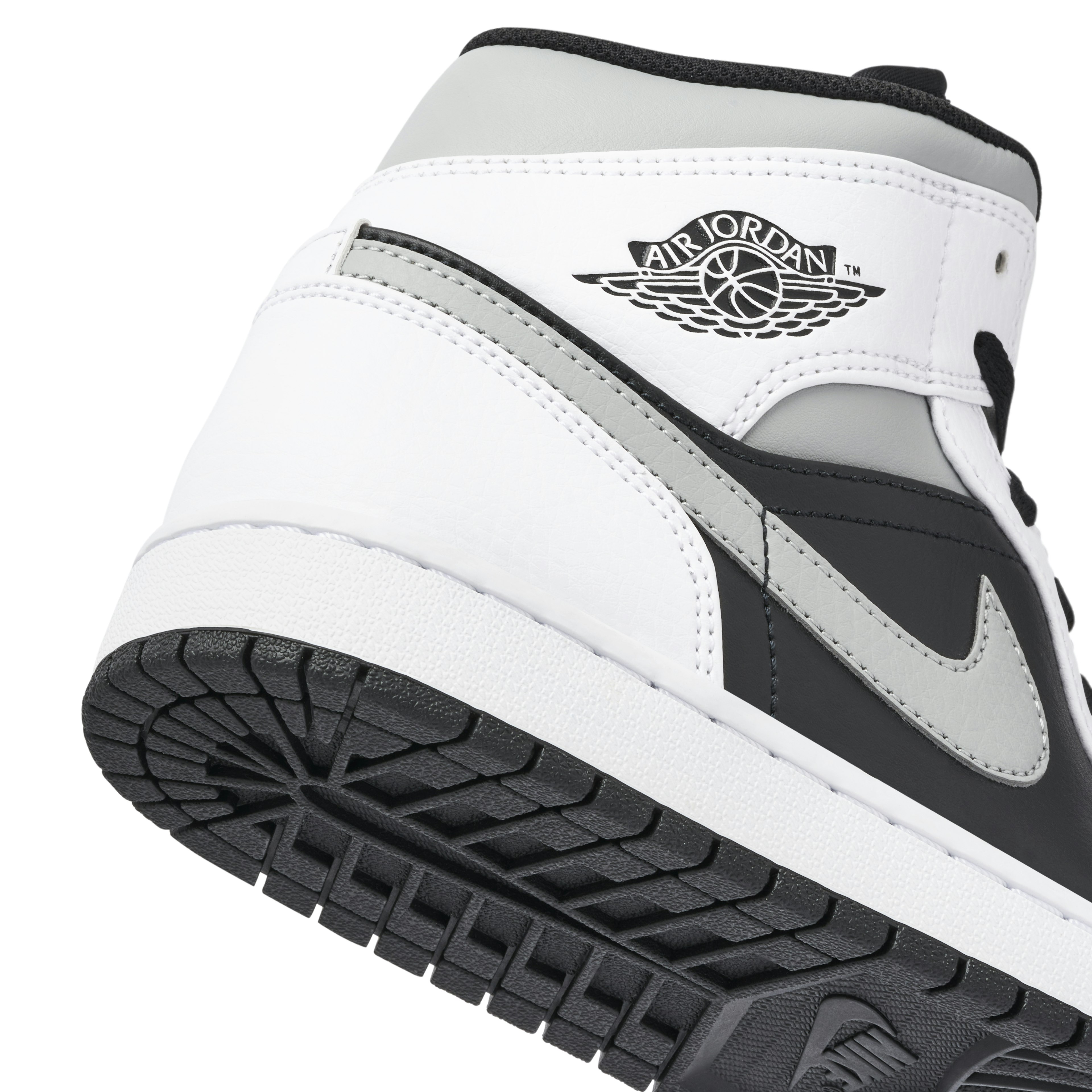 Air Jordan 1 Mid White Shadow