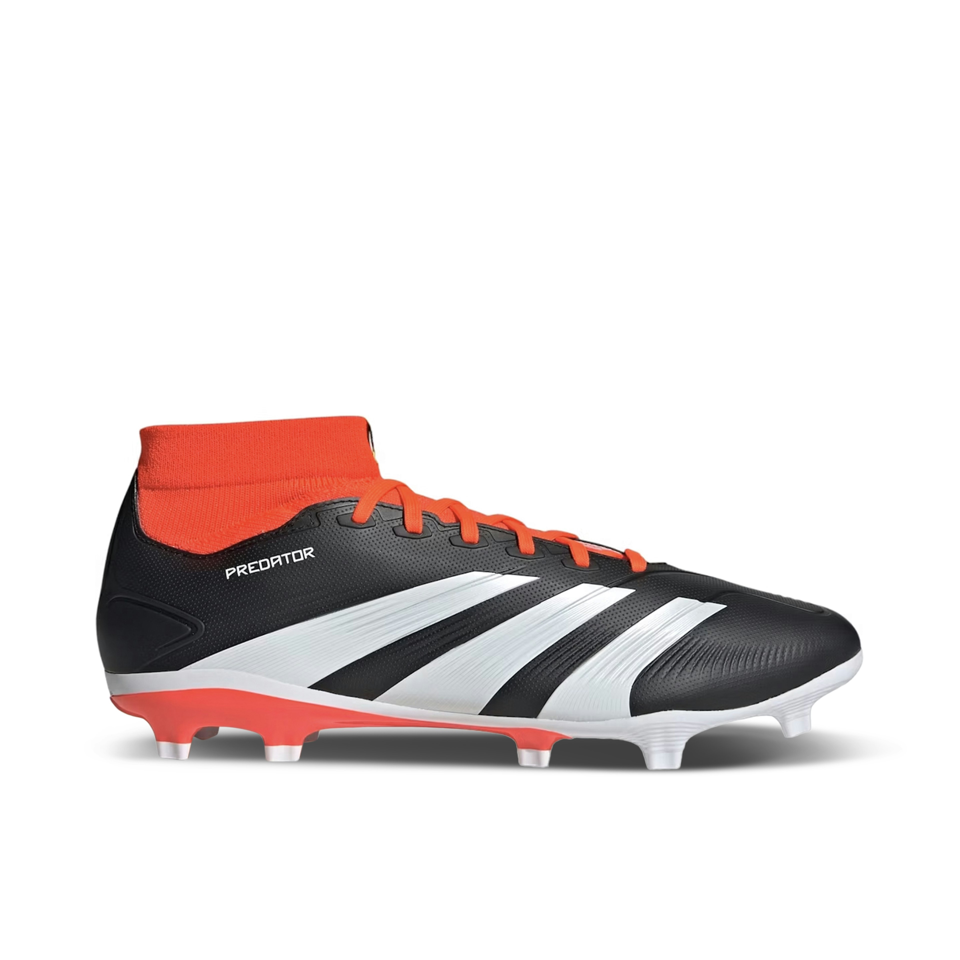 Adidas Predator 24 League FG Core Black Cloud White Solar Red