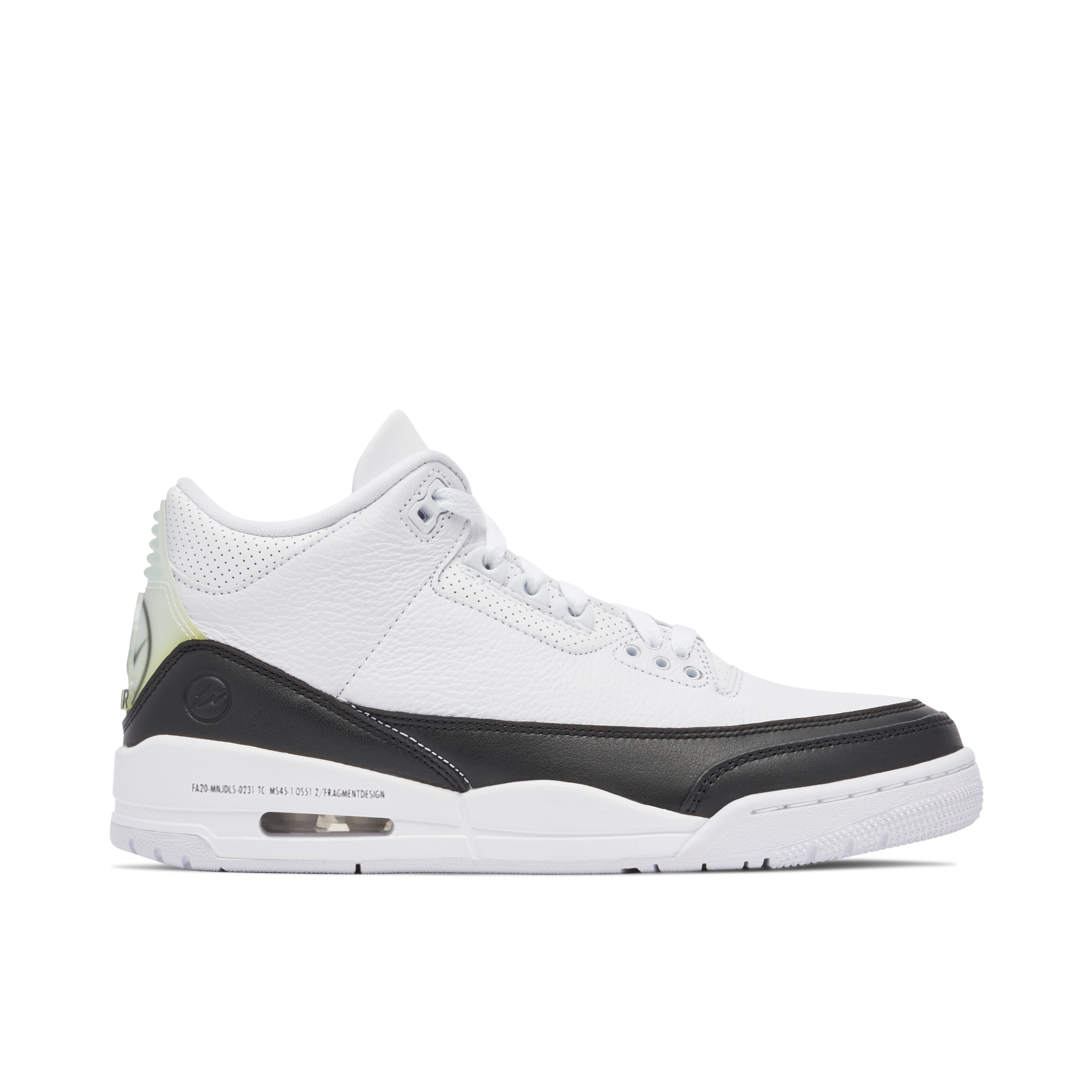 Fragment x Jordan 3 White/Black | DA3595-100 | Laced