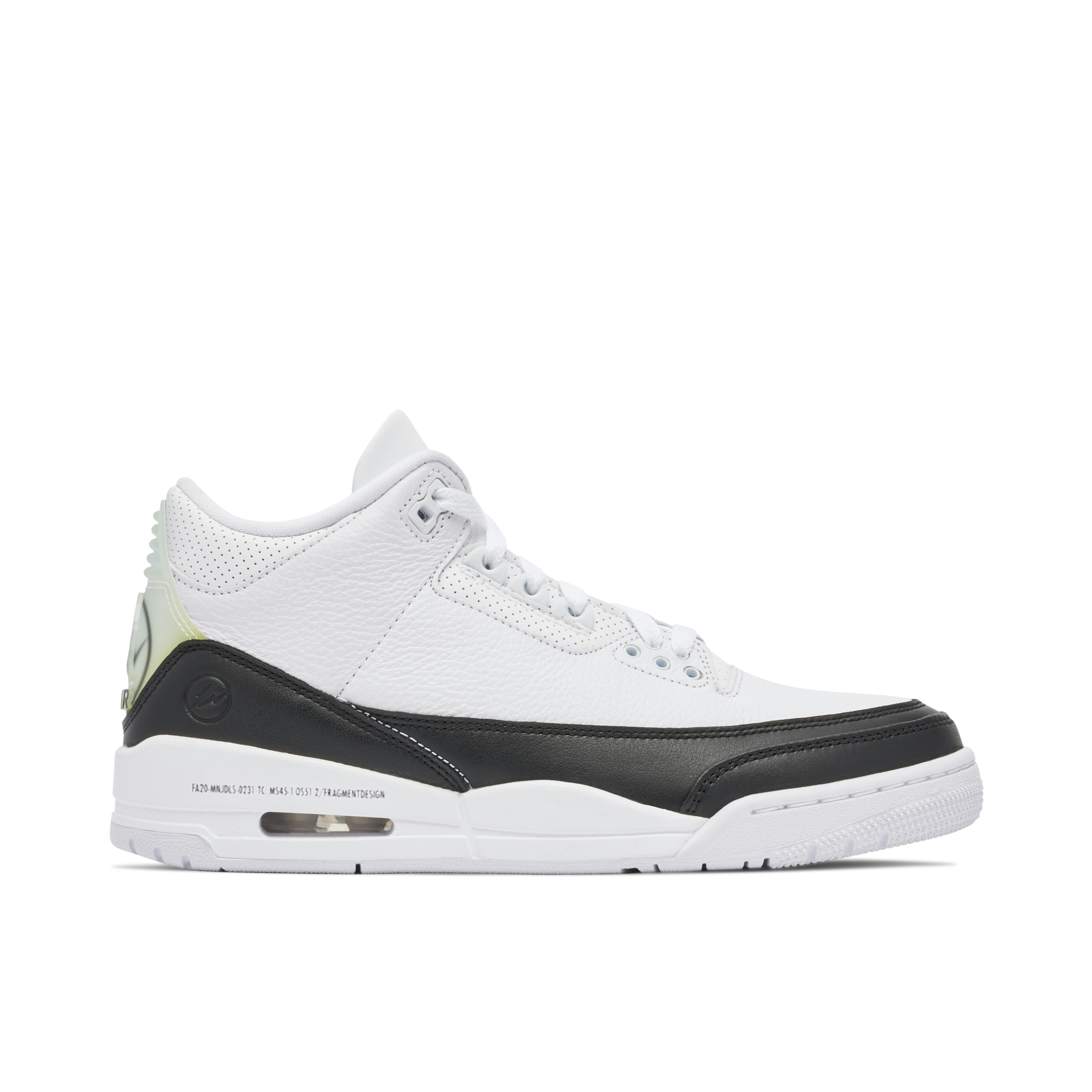 Fragment x Jordan 3 White/Black