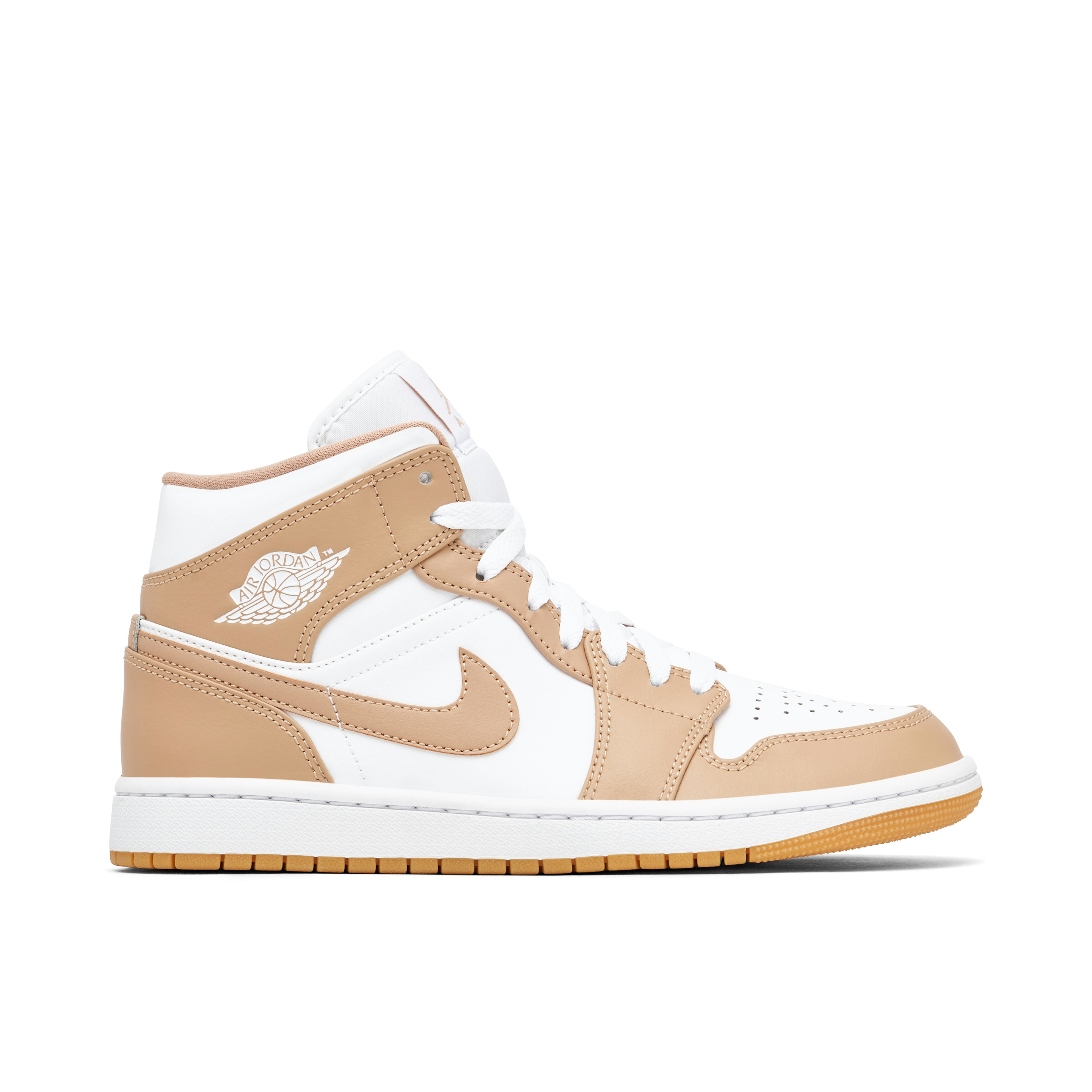 Air Jordan 1 Mid Tan Gum