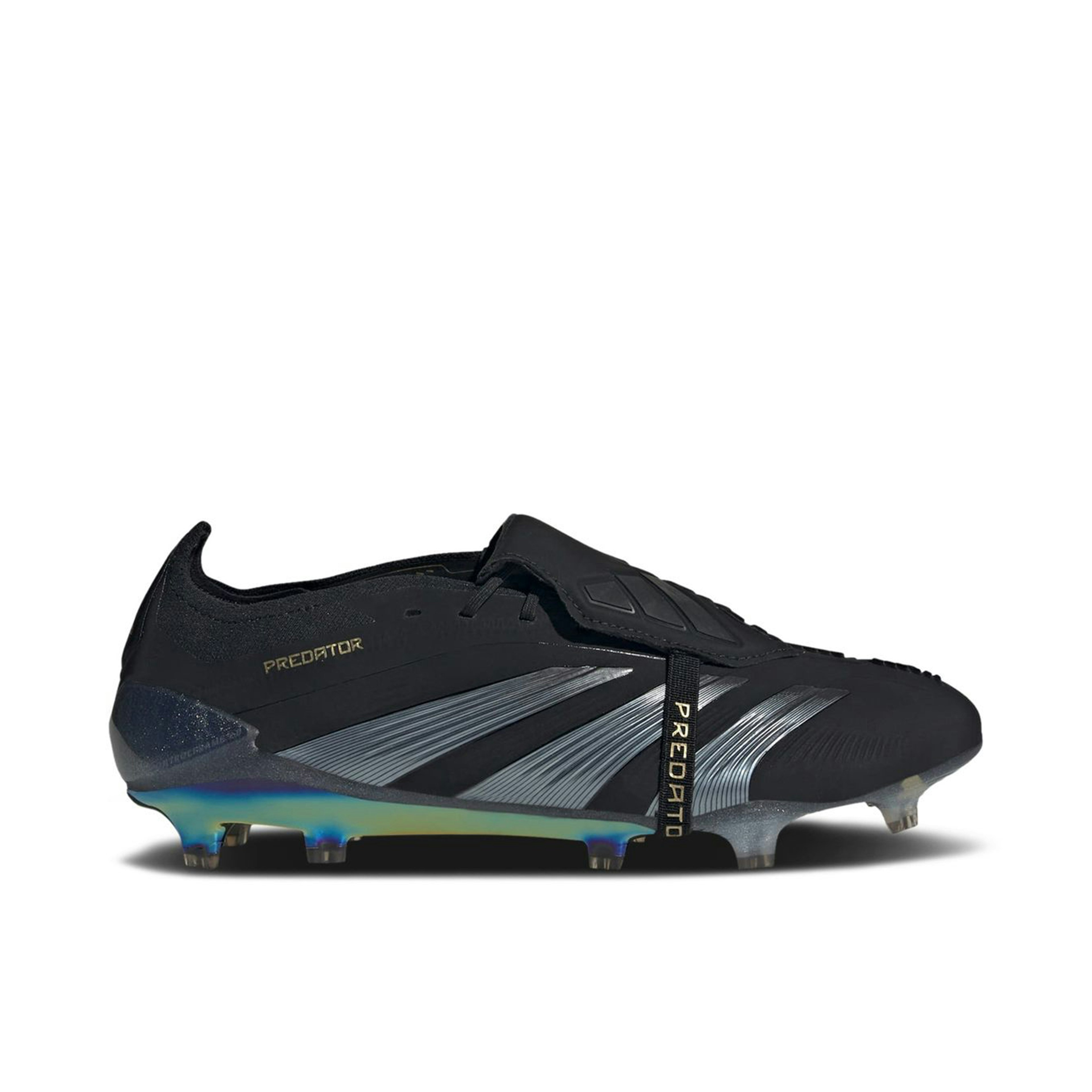 Adidas Predator Elite Foldover Tongue FG Core Black Carbon Gold Metallic