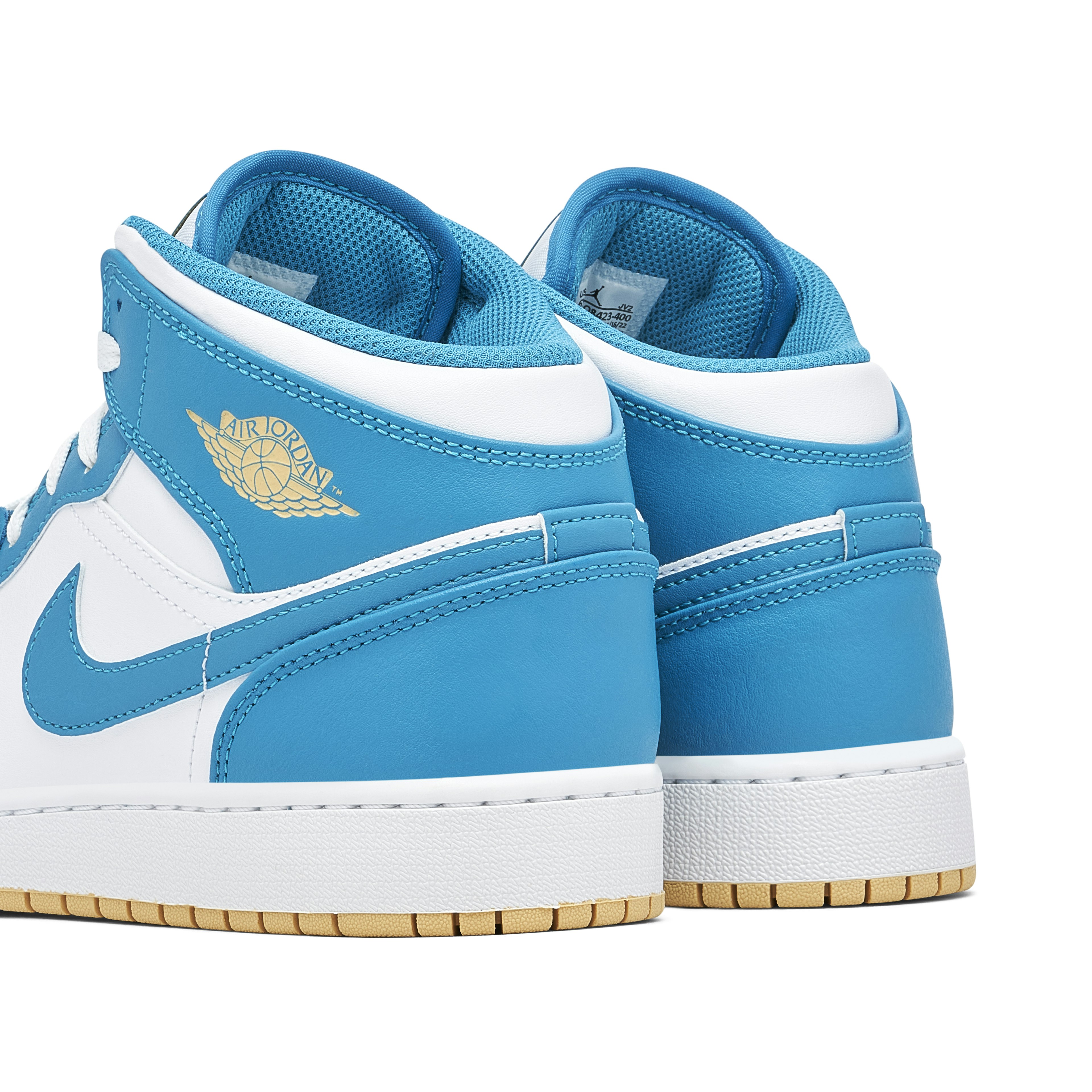 Air Jordan 1 Mid White Teal GS