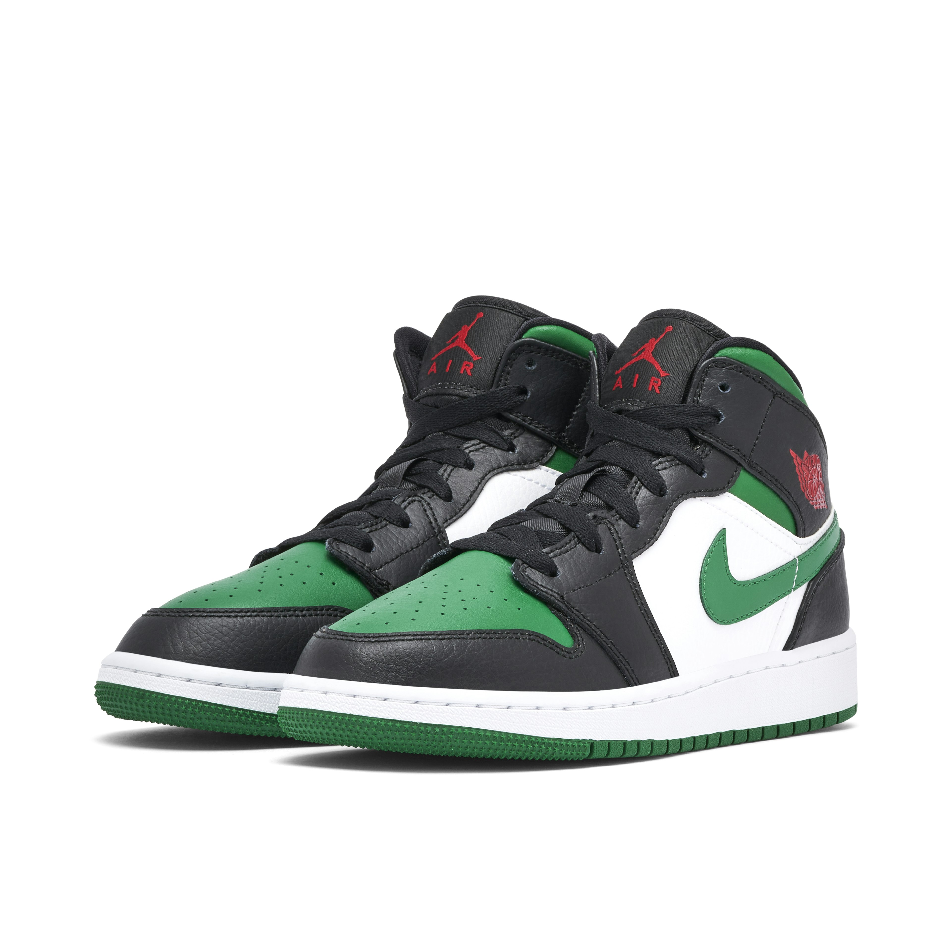 Air Jordan 1 Mid Pine Green GS