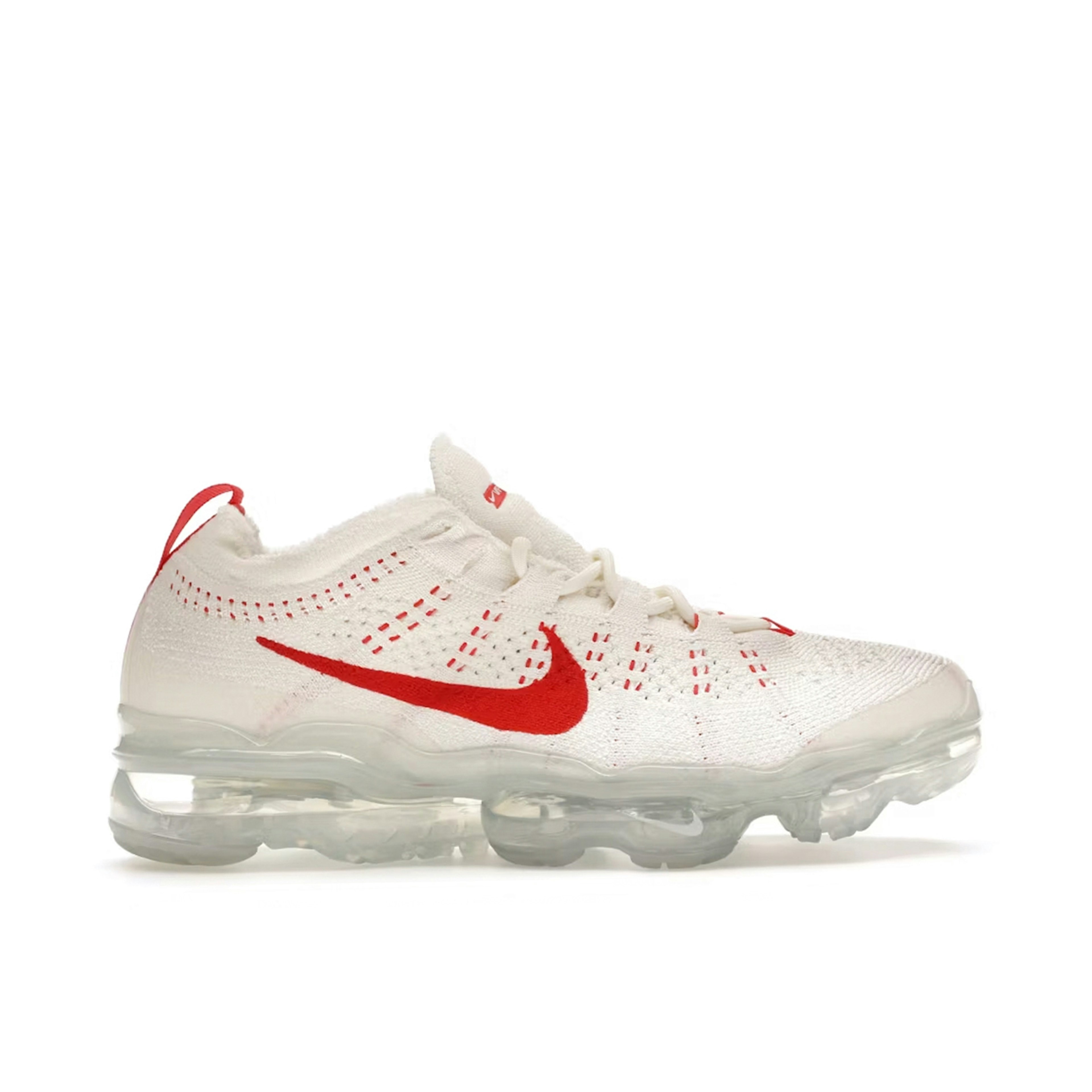 Nike Air VaporMax 2023 Flyknit Sail Track Red Womens