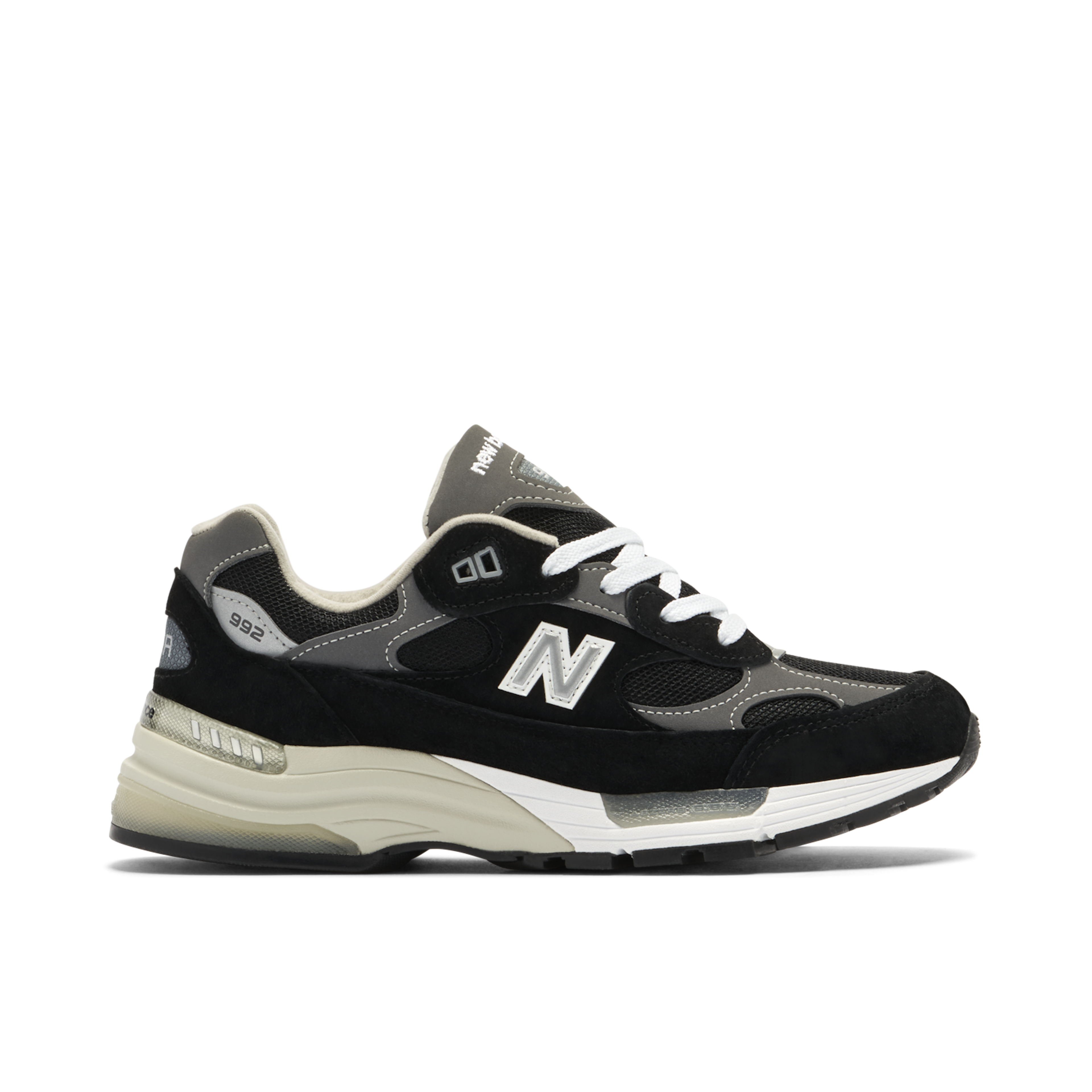 zapatillas de running New Balance asfalto constitución media talla 44 Black Grey White