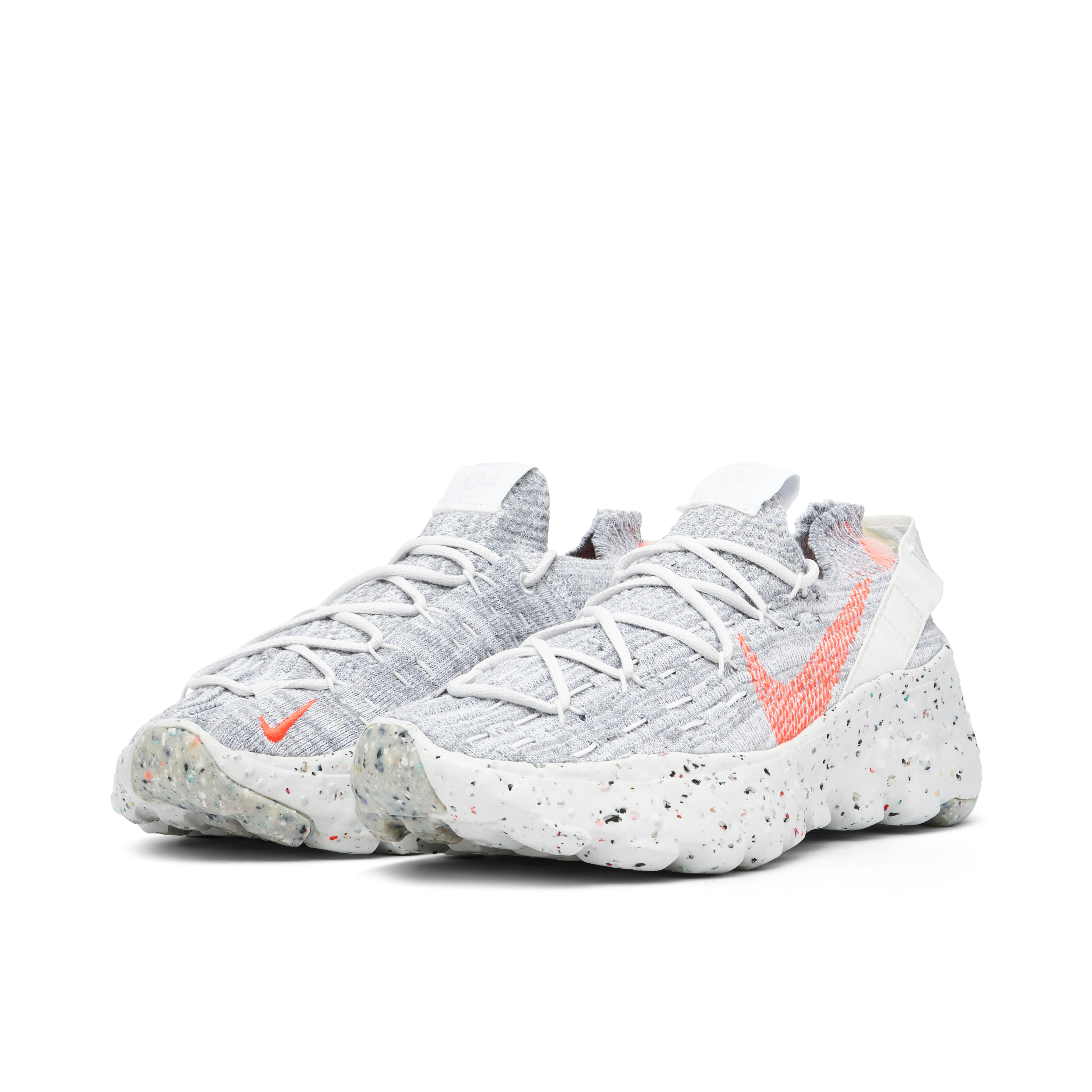 Nike Space Hippie 04 Summit White Hyper Crimson Womens