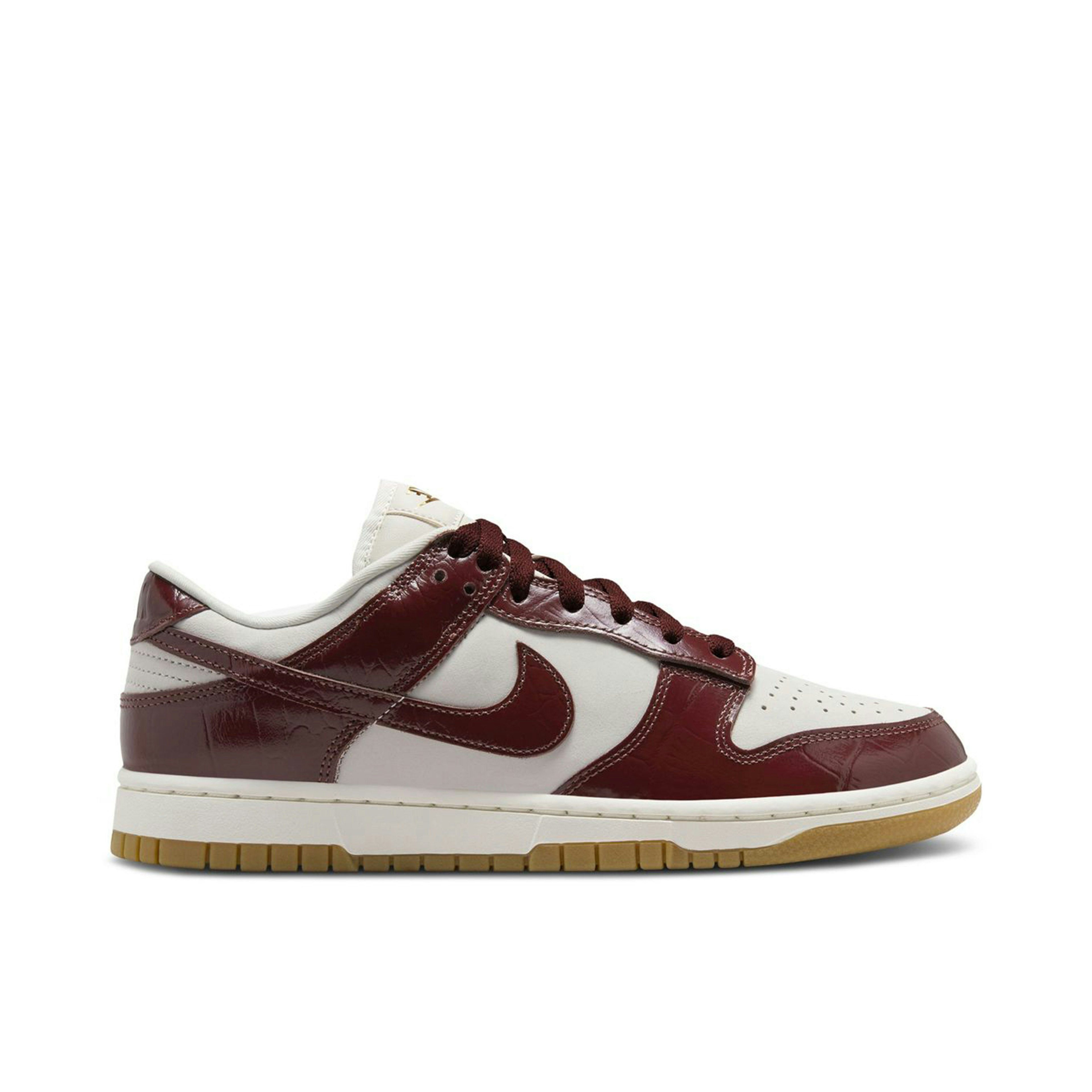 Nike Dunk Low LX Dark Team Red Croc Womens