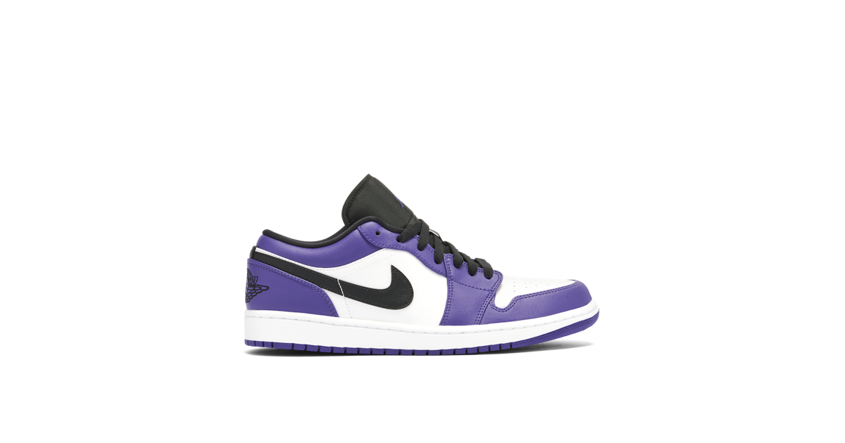 Air jordan 1 low court purple release date sales