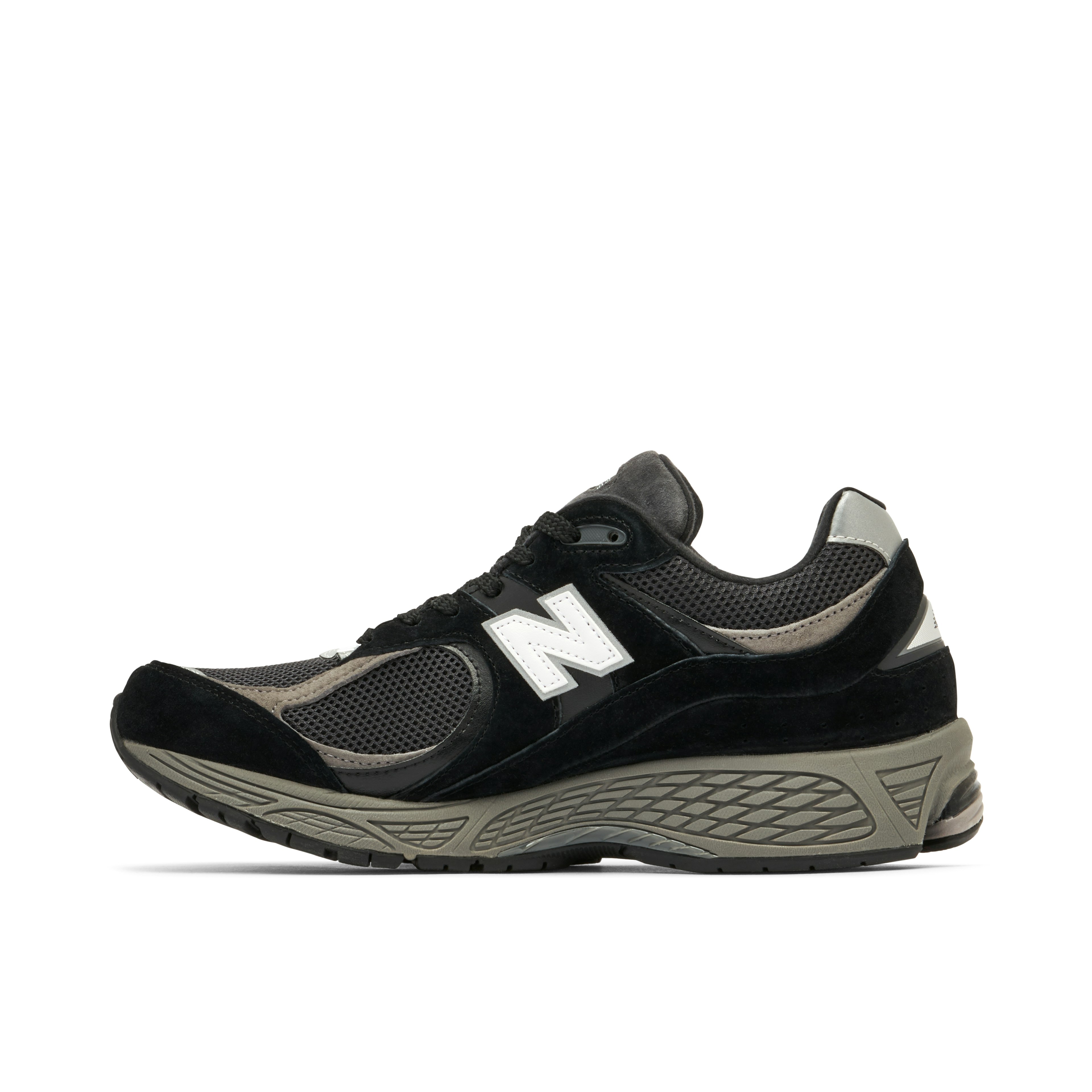 New Balance 2002R Black Dark Grey