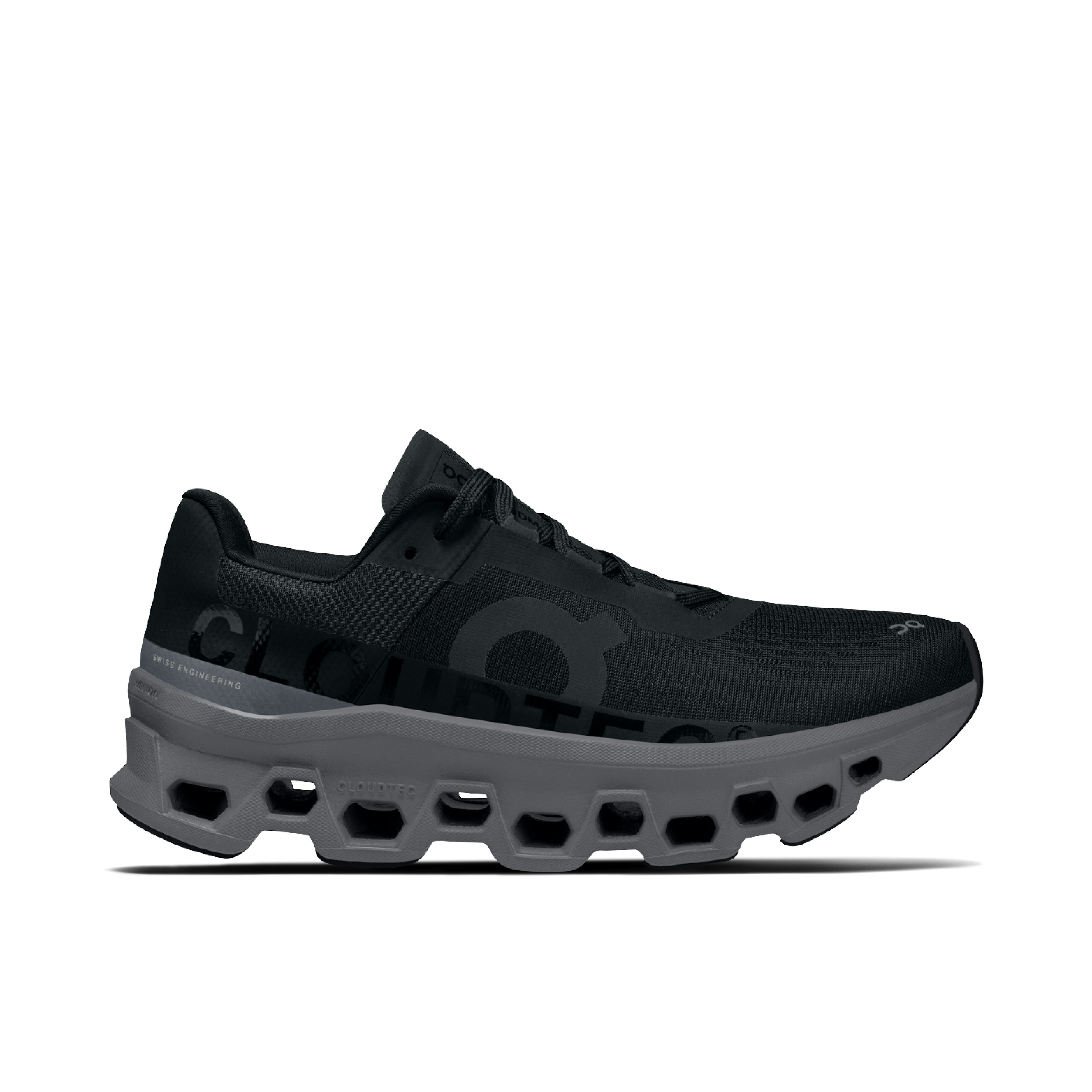 On Running Cloudmonster Black Magnet für Damen