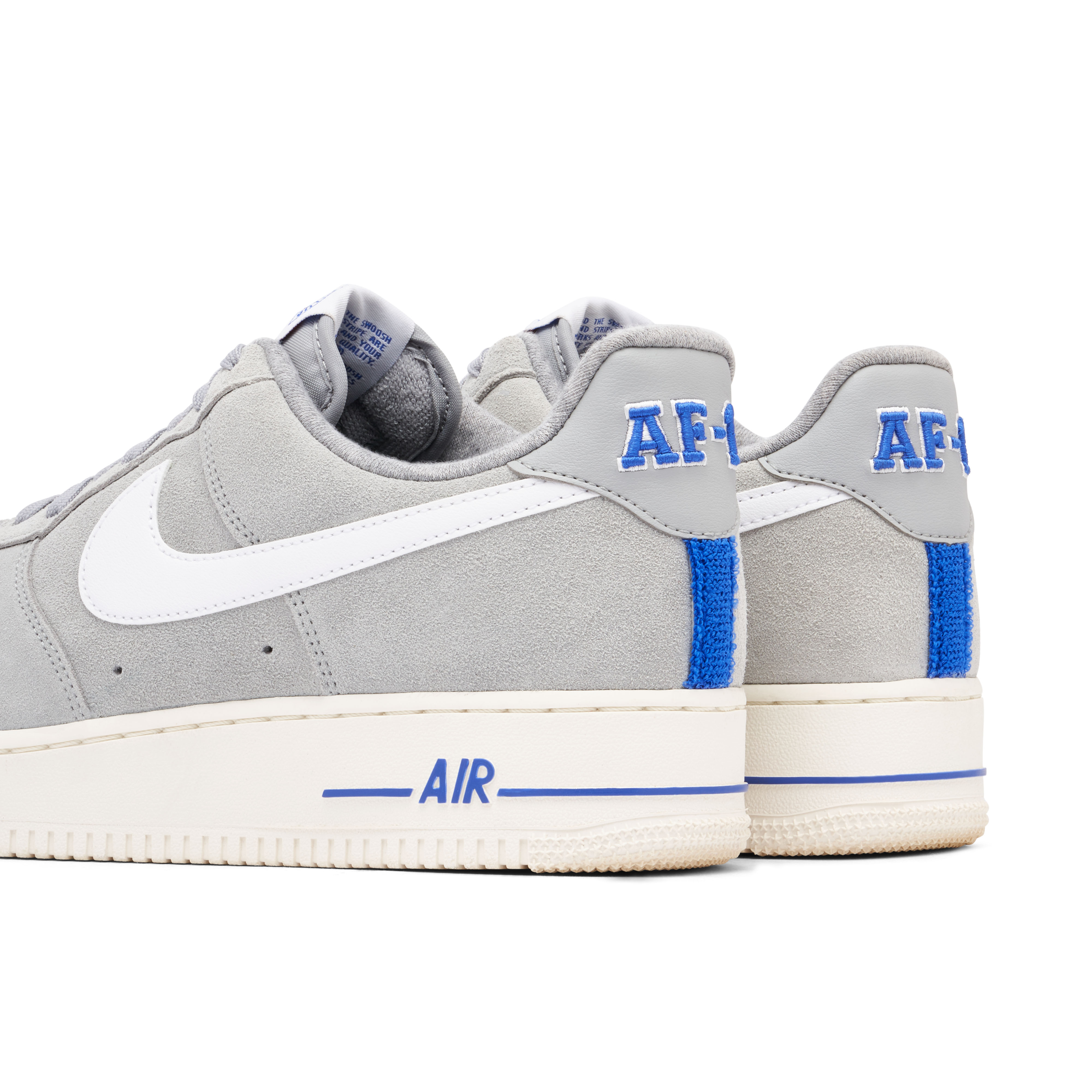 Nike Air Force 1 Low Light Smoke Grey White Sail Hyper Royal | DH7435-001 |  Laced