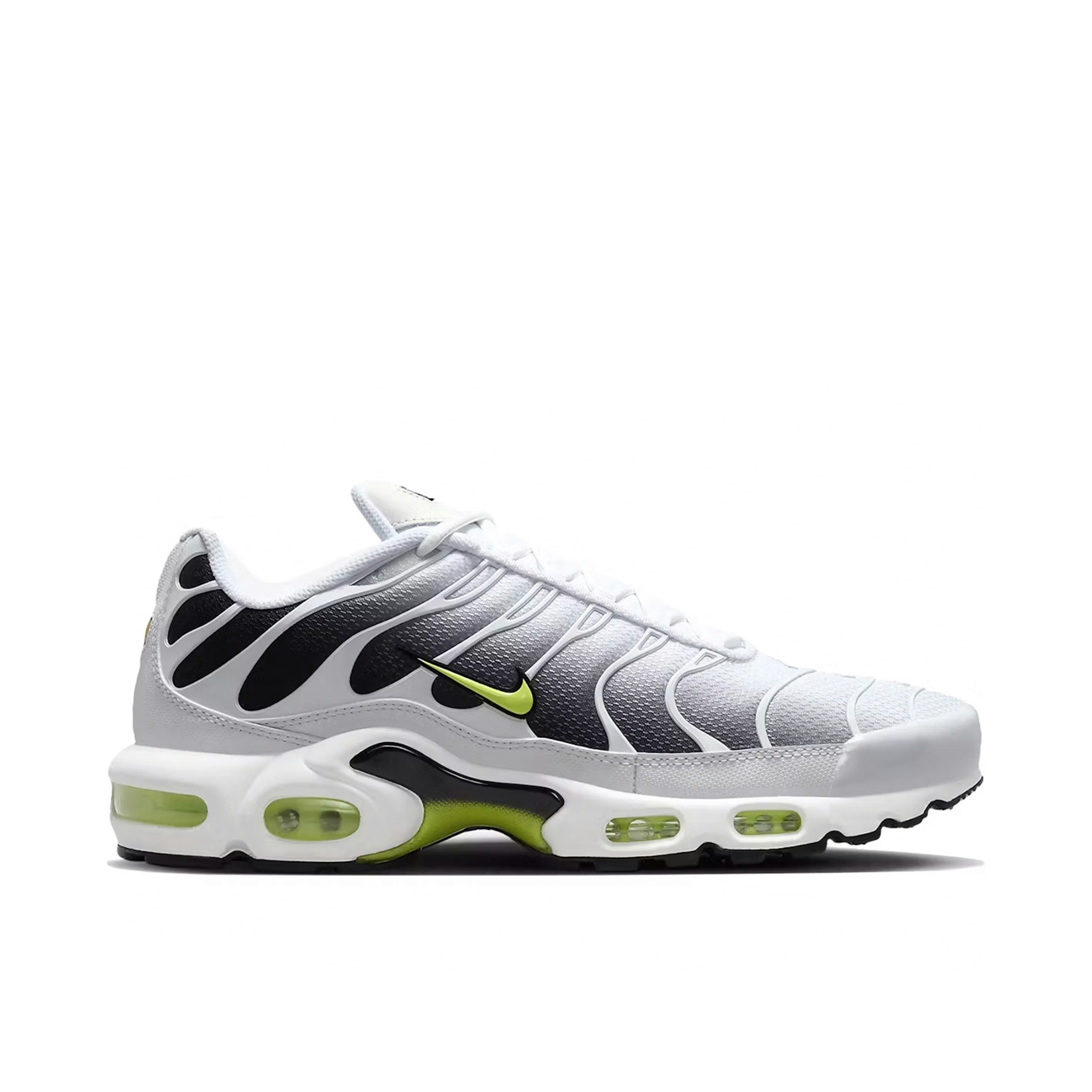 Nike Air Max Plus White Black Volt