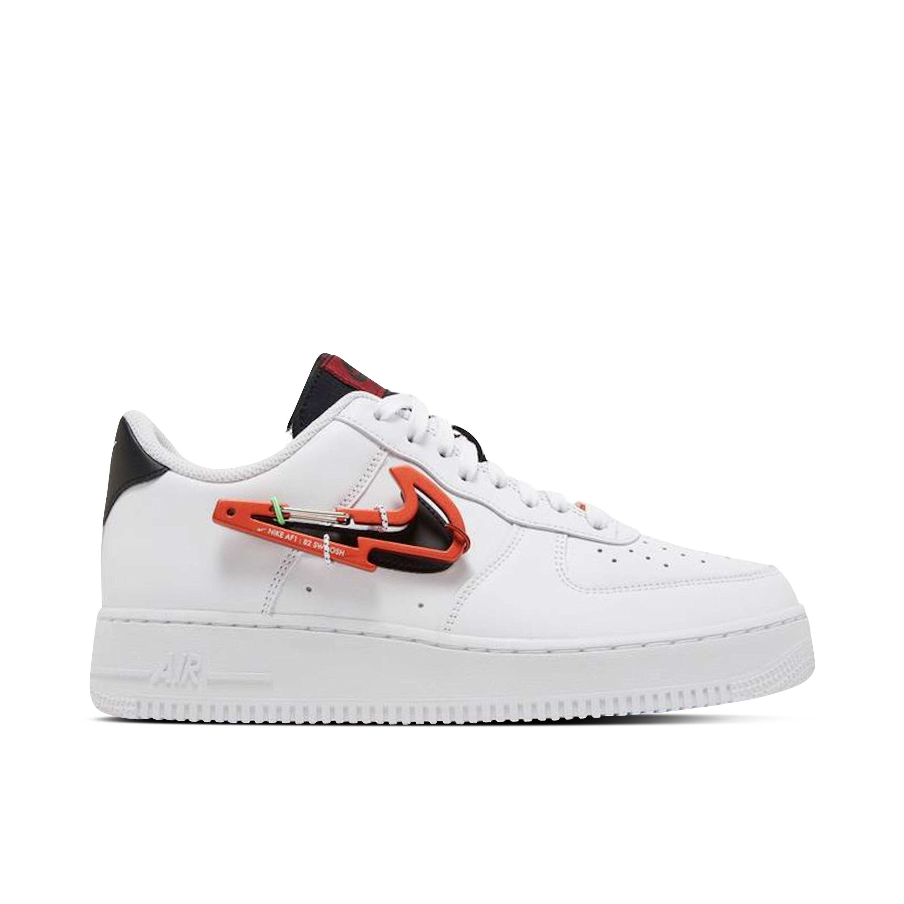 Nike air force 1 detachable swoosh best sale