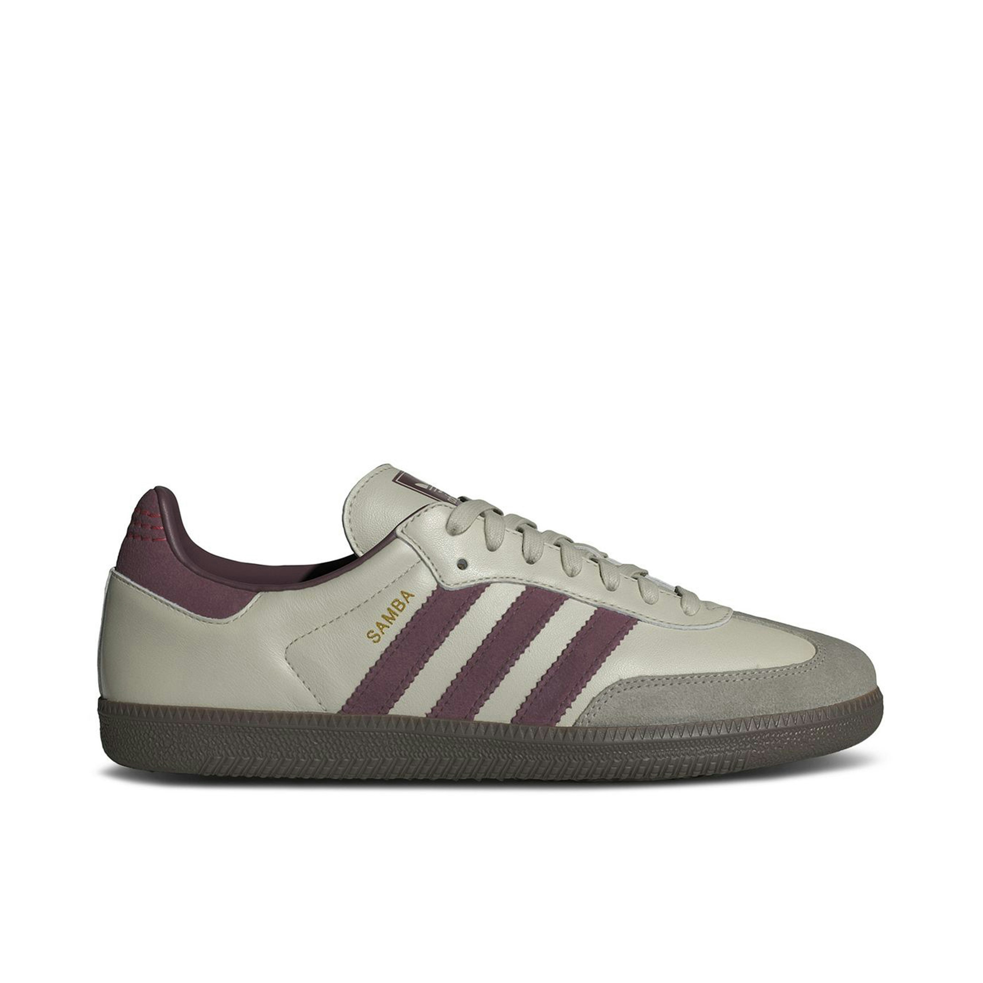 Adidas Samba OG Putty Grey Maroon