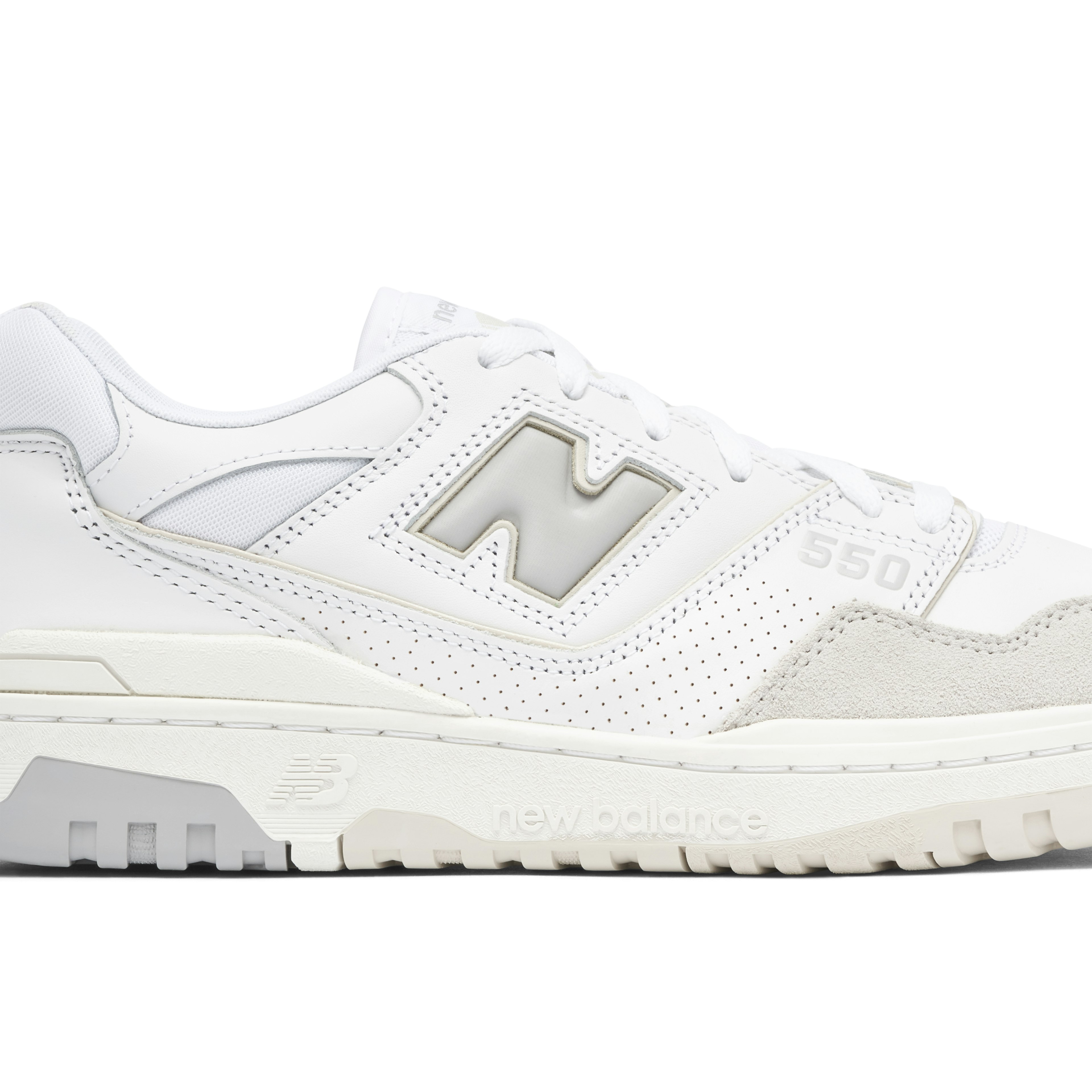 New Balance 550 White Grey Grey