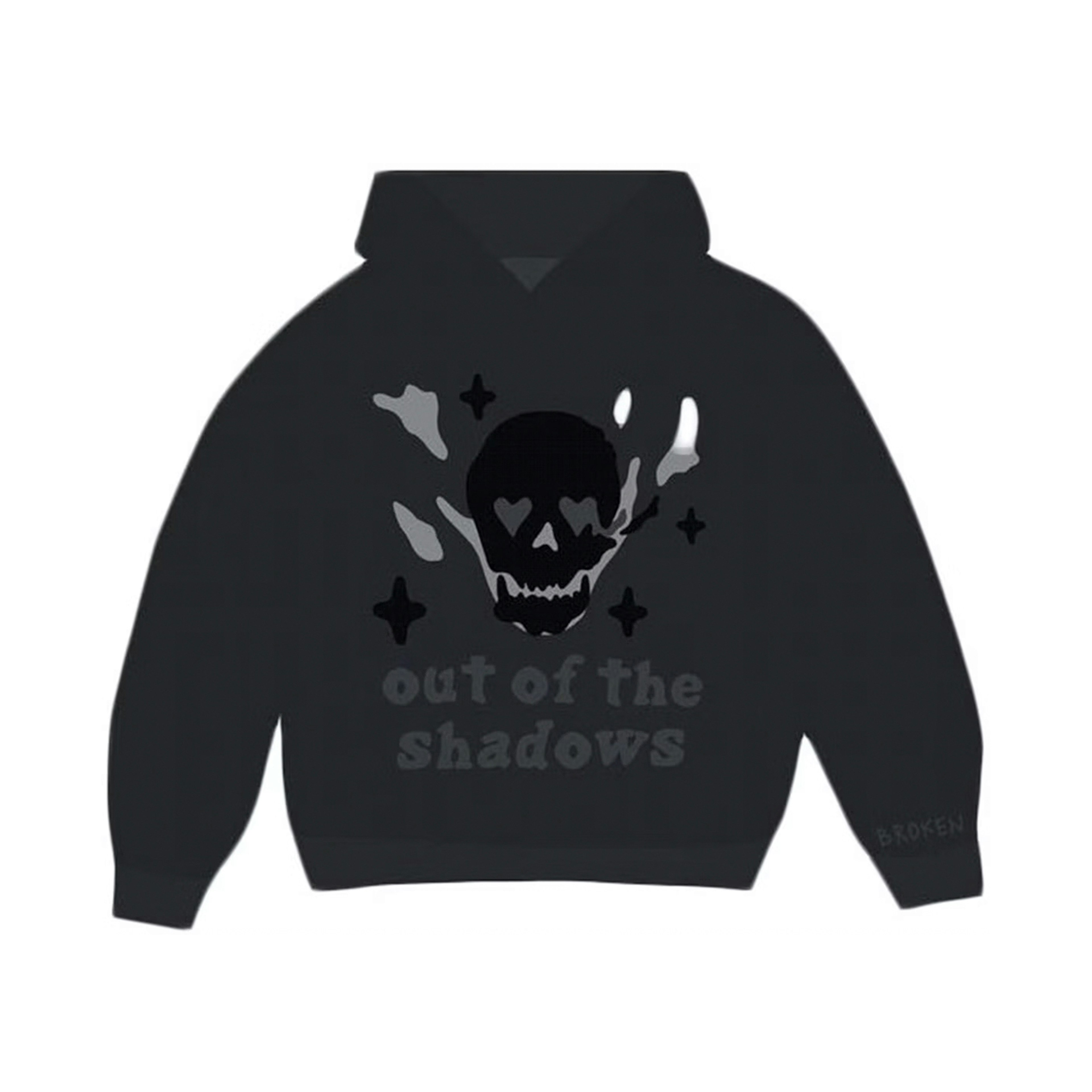 Broken Planet Out of the Shadows Hoodie Soot Black