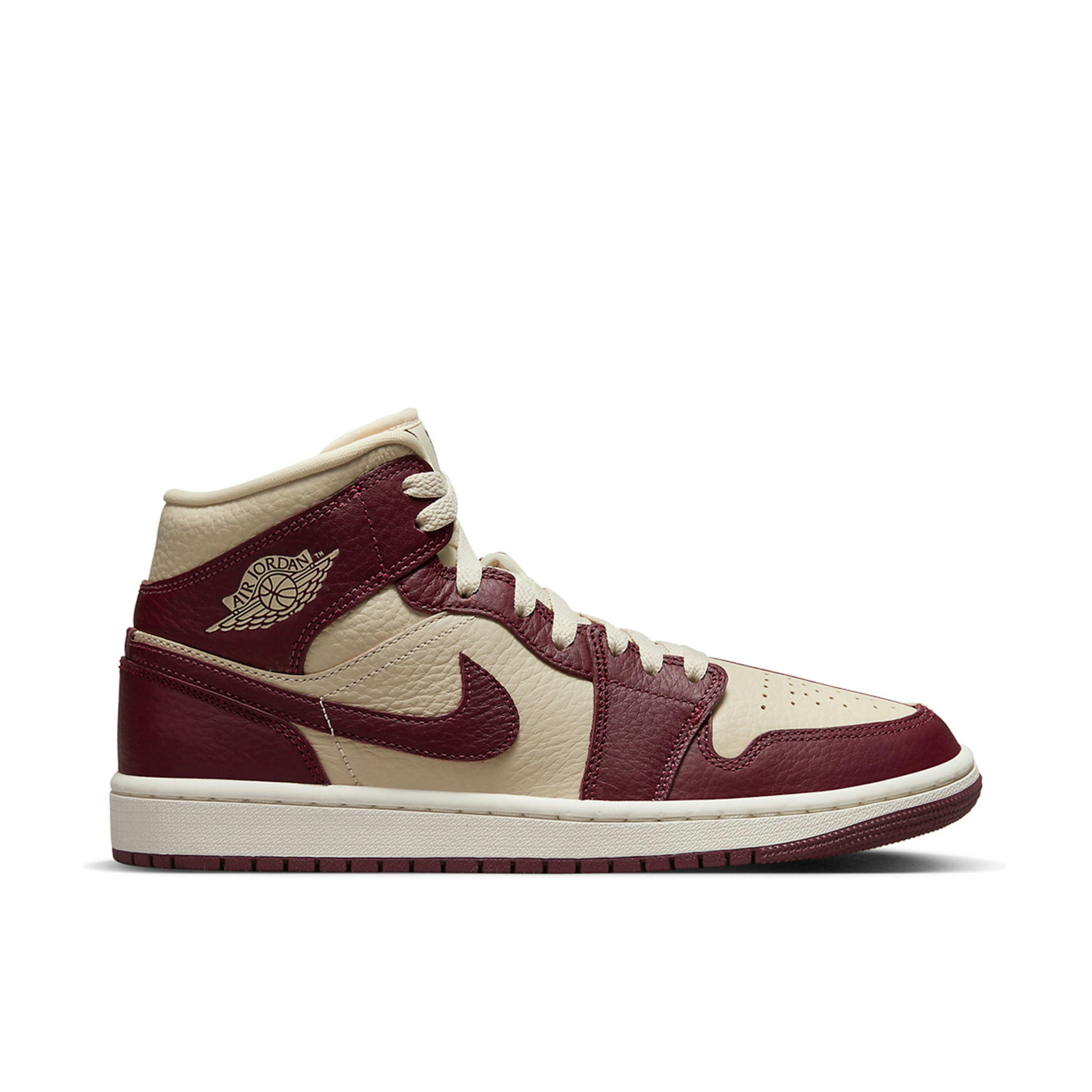 Air Jordan Heritage Shorts Split Cream Maroon Femme