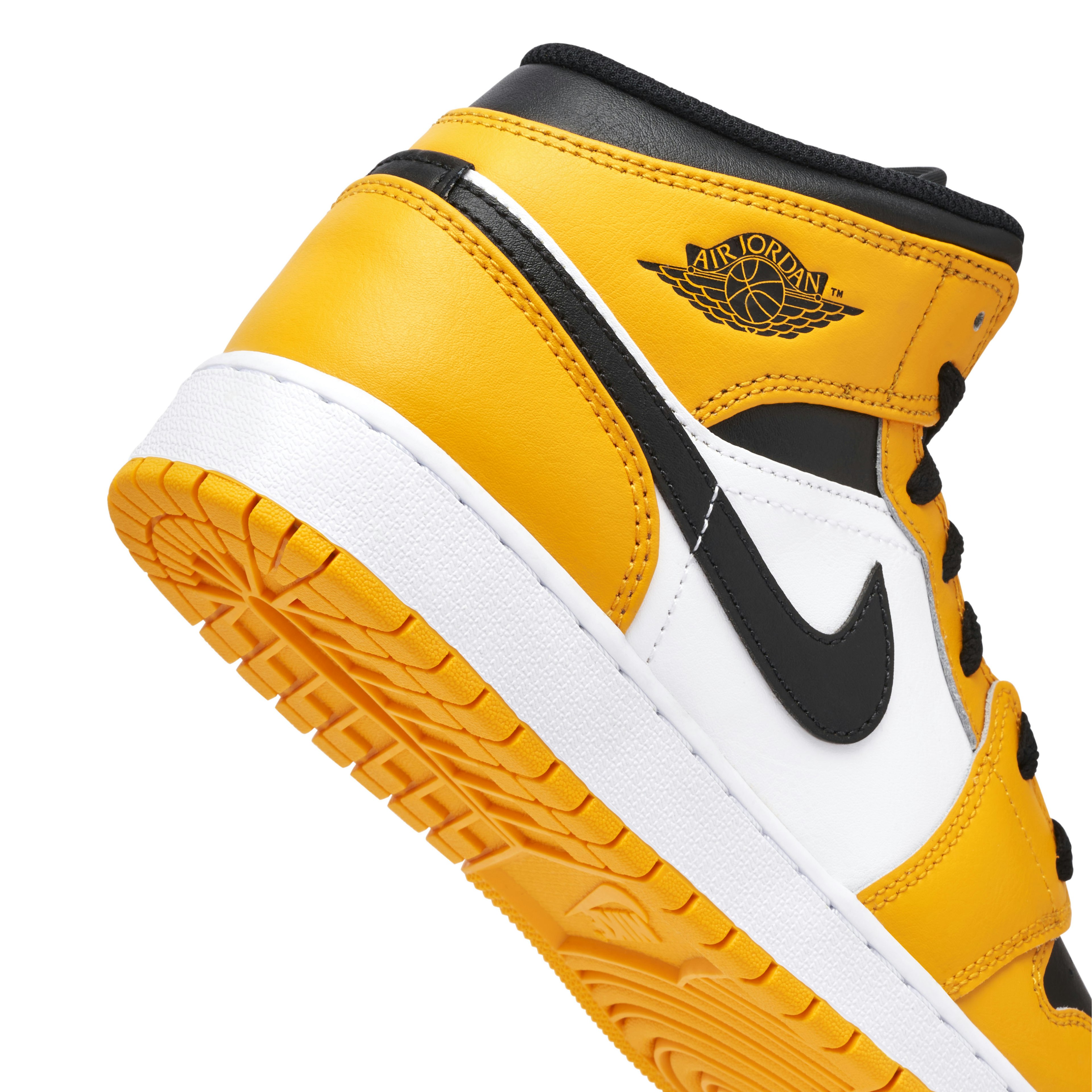 Air Jordan 1 Mid Reverse Yellow Toe GS