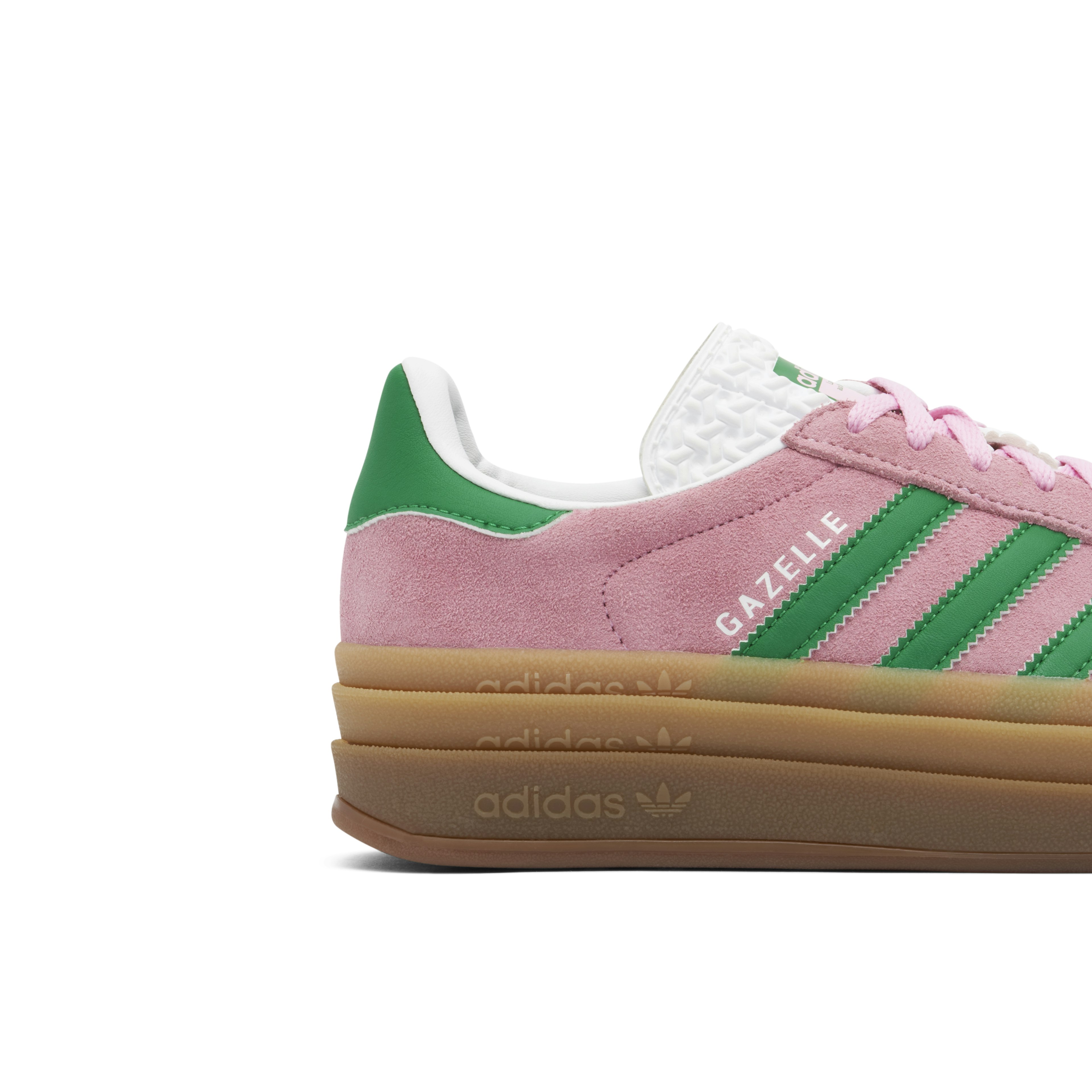 Adidas Gazelle Bold True Pink Green Womens