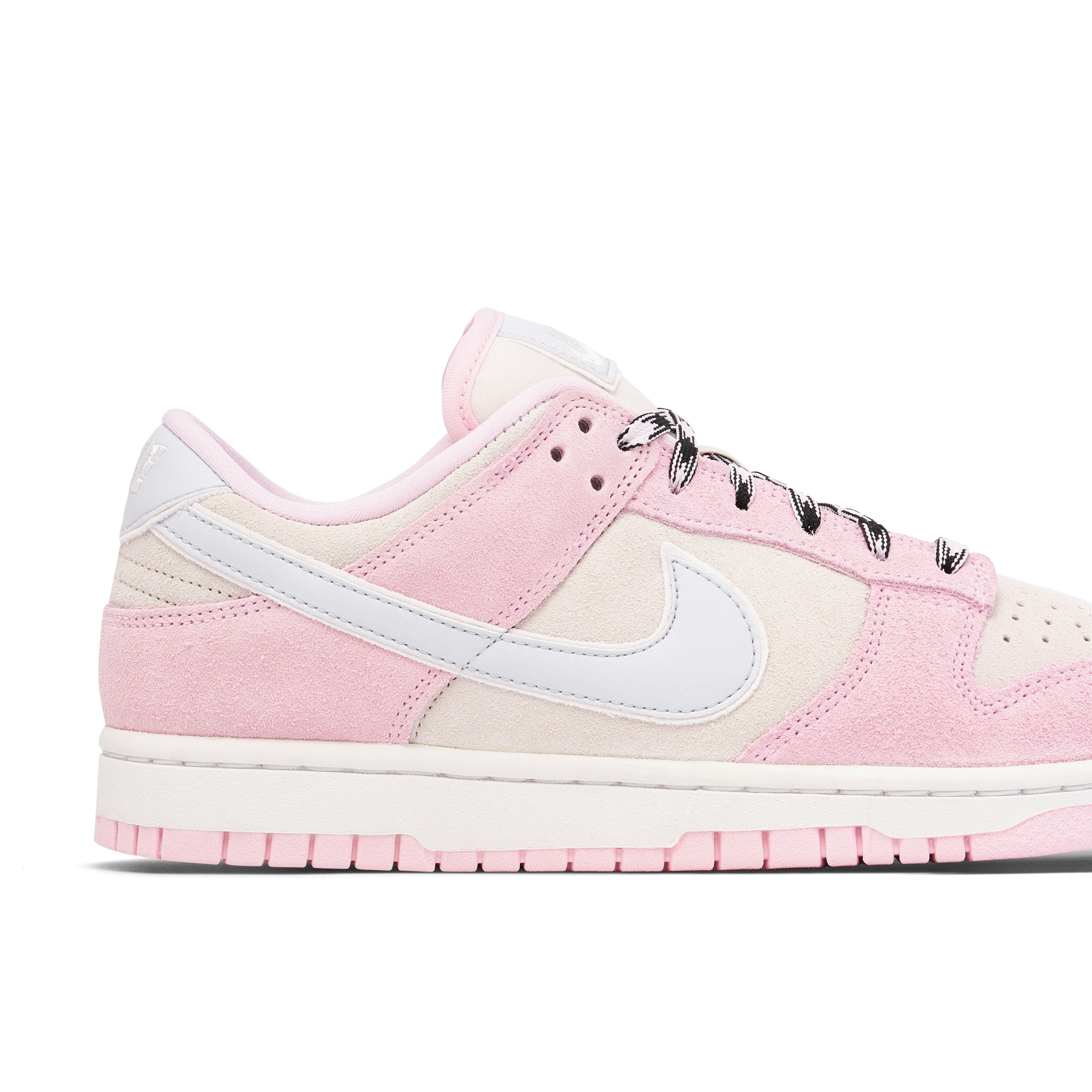 Nike Dunk Low Pink Foam Suede Womens