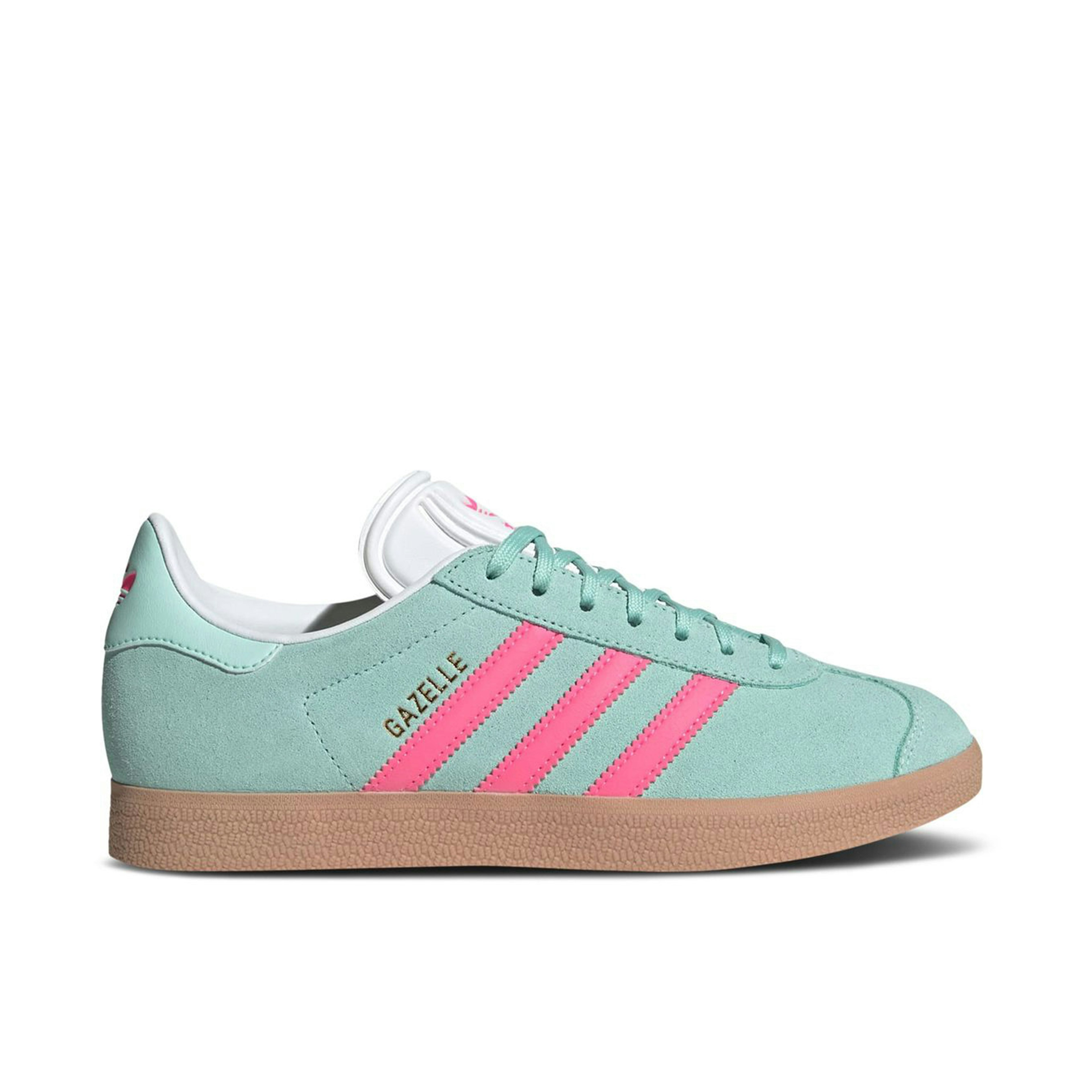 Adidas Gazelle Flash Aqua Lucid Pink Womens