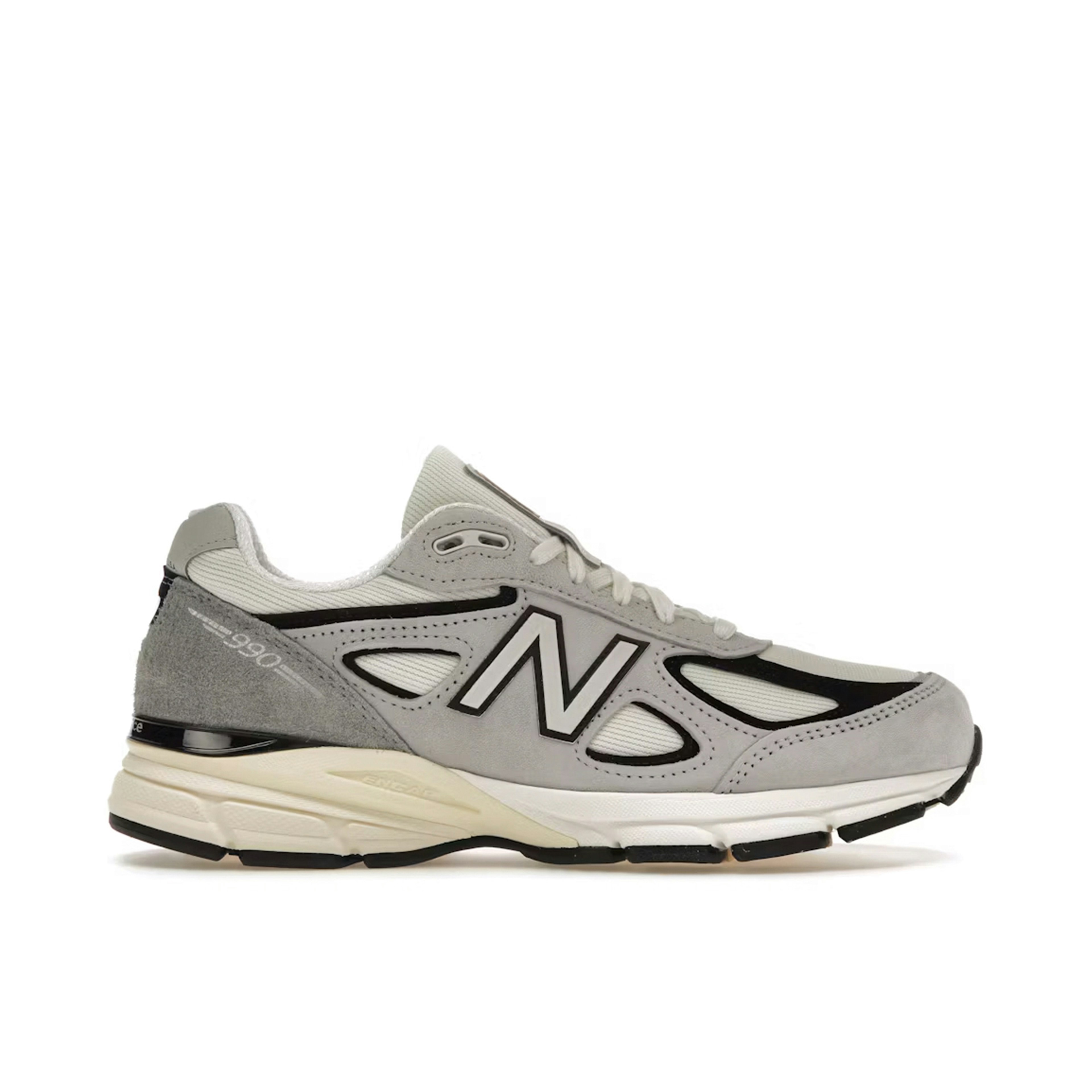 New Balance 990v4 MiUSA Teddy Santis Grey Black Cream