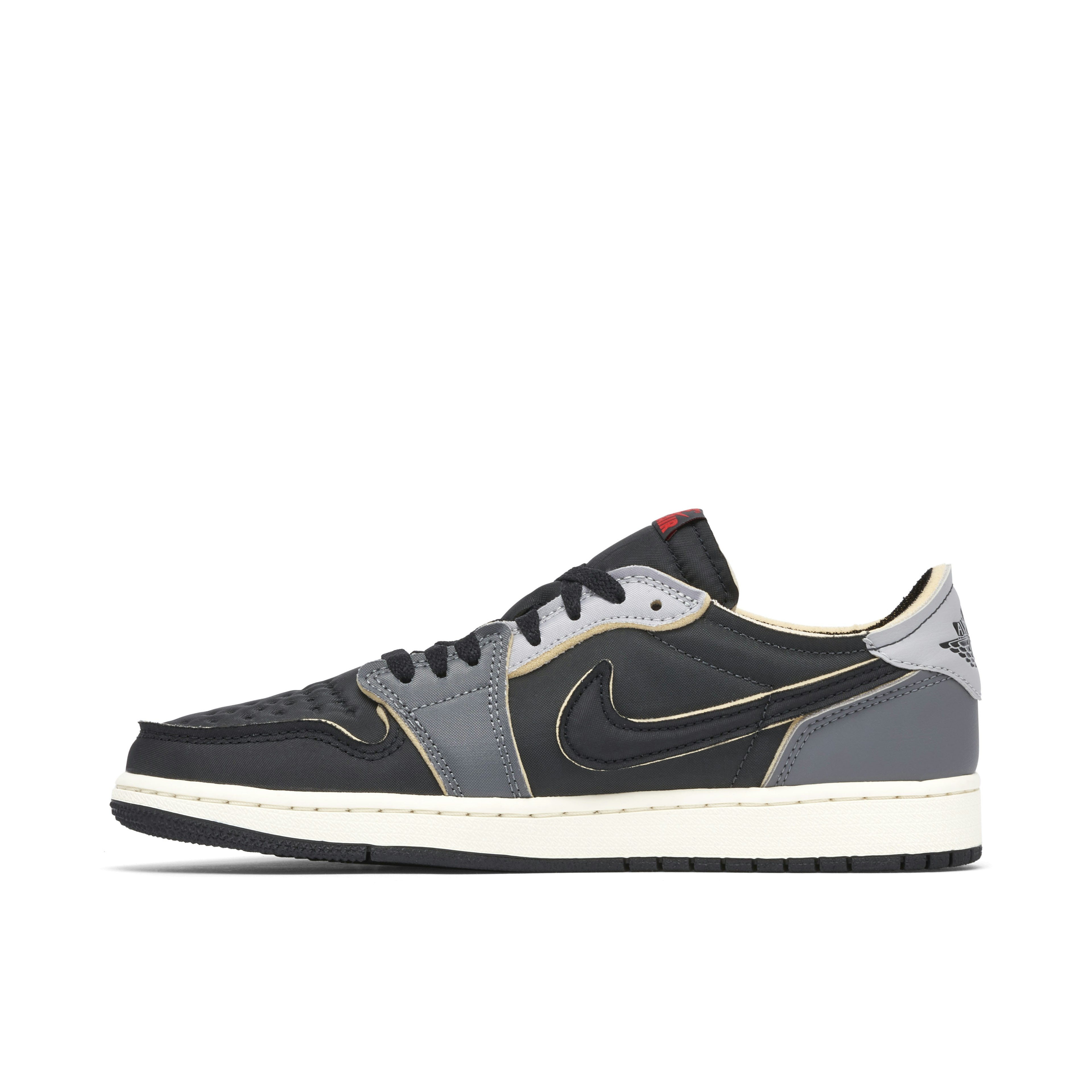 Air Jordan 1 Retro Low Ex Black Smoke Grey