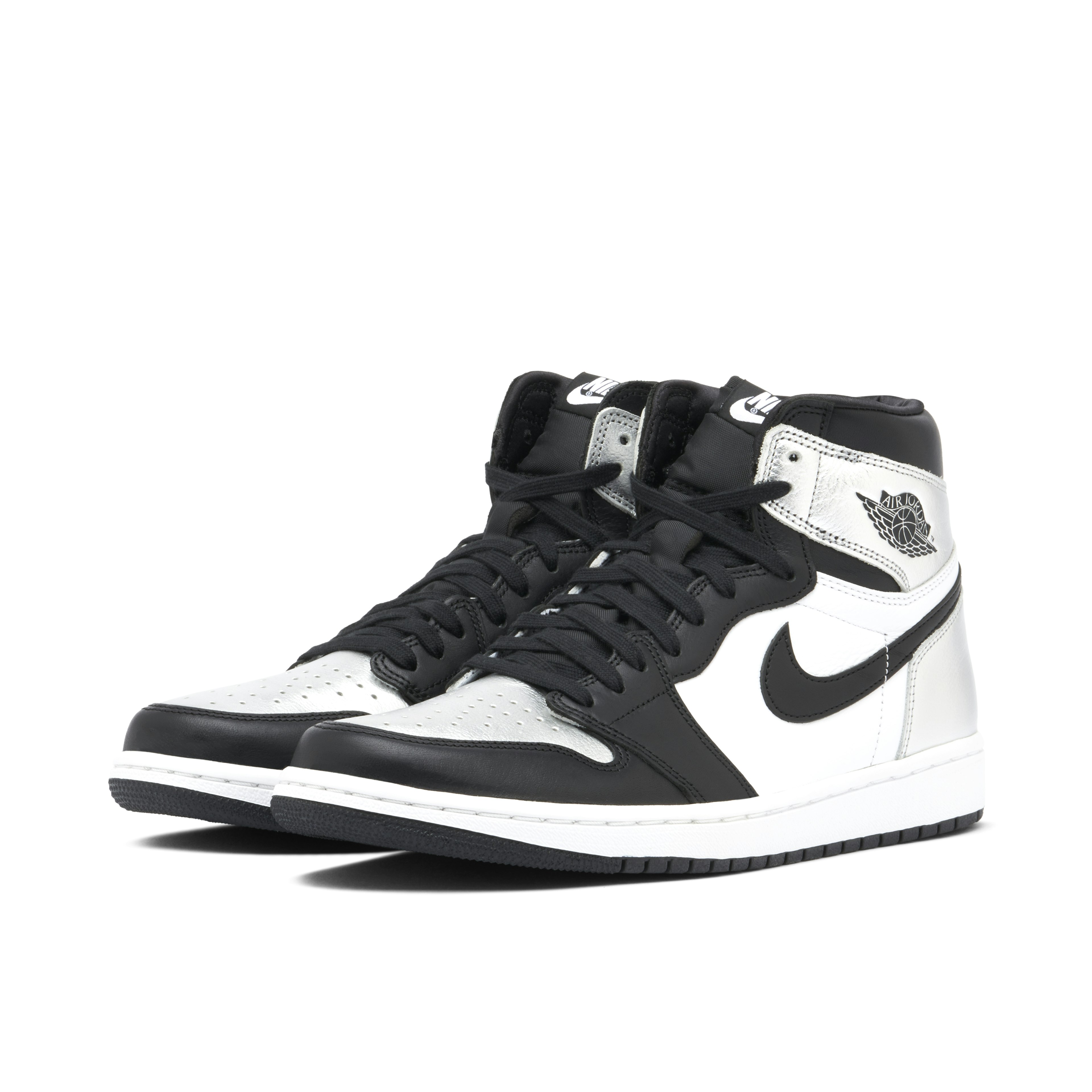 Air Jordan 1 Retro High Silver Toe Womens